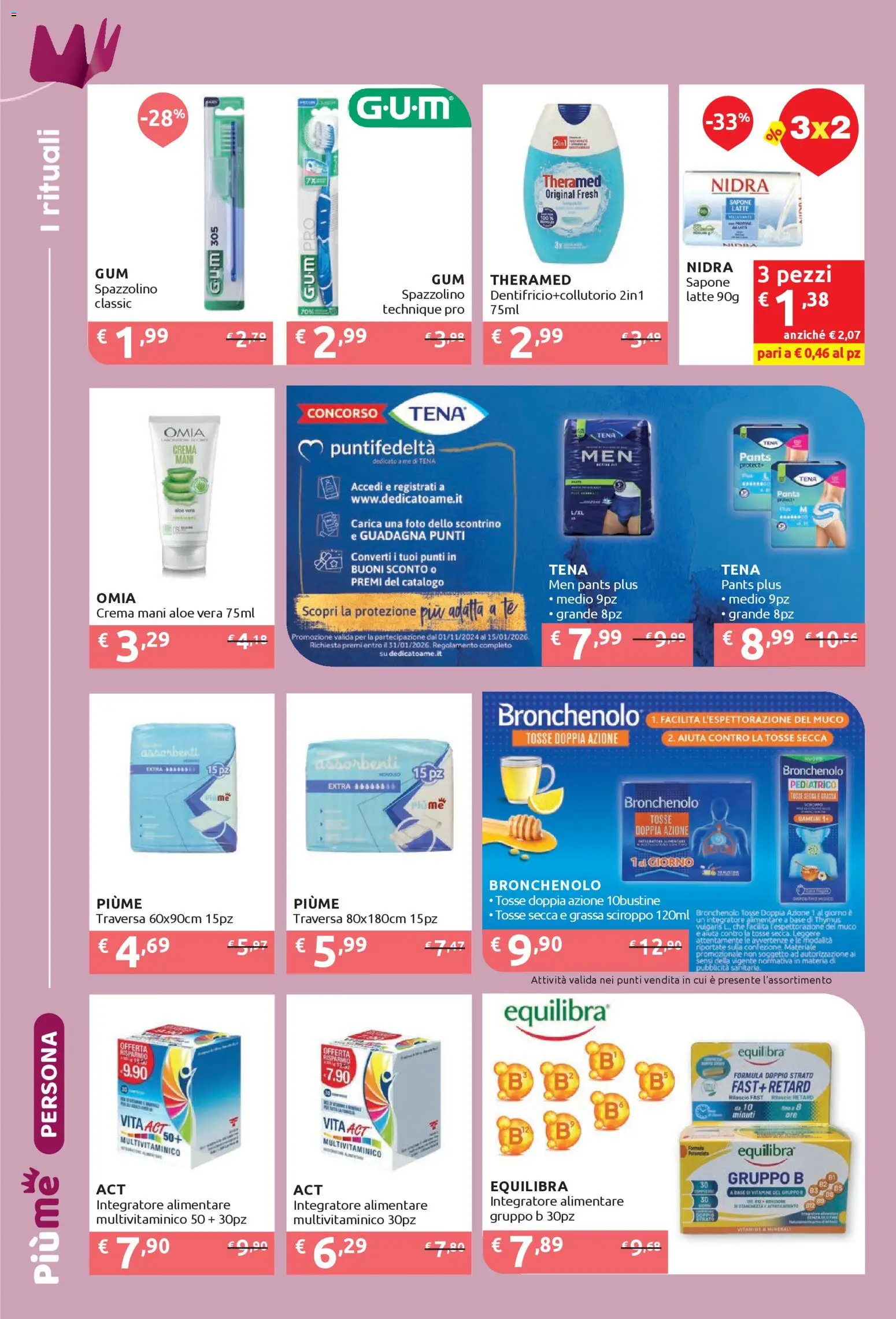 Volantino IperSoap del 01.12.2025 | Pagina: 16 | Prodotti: Spazzolino, Tè, Integratore alimentare, Aloe vera