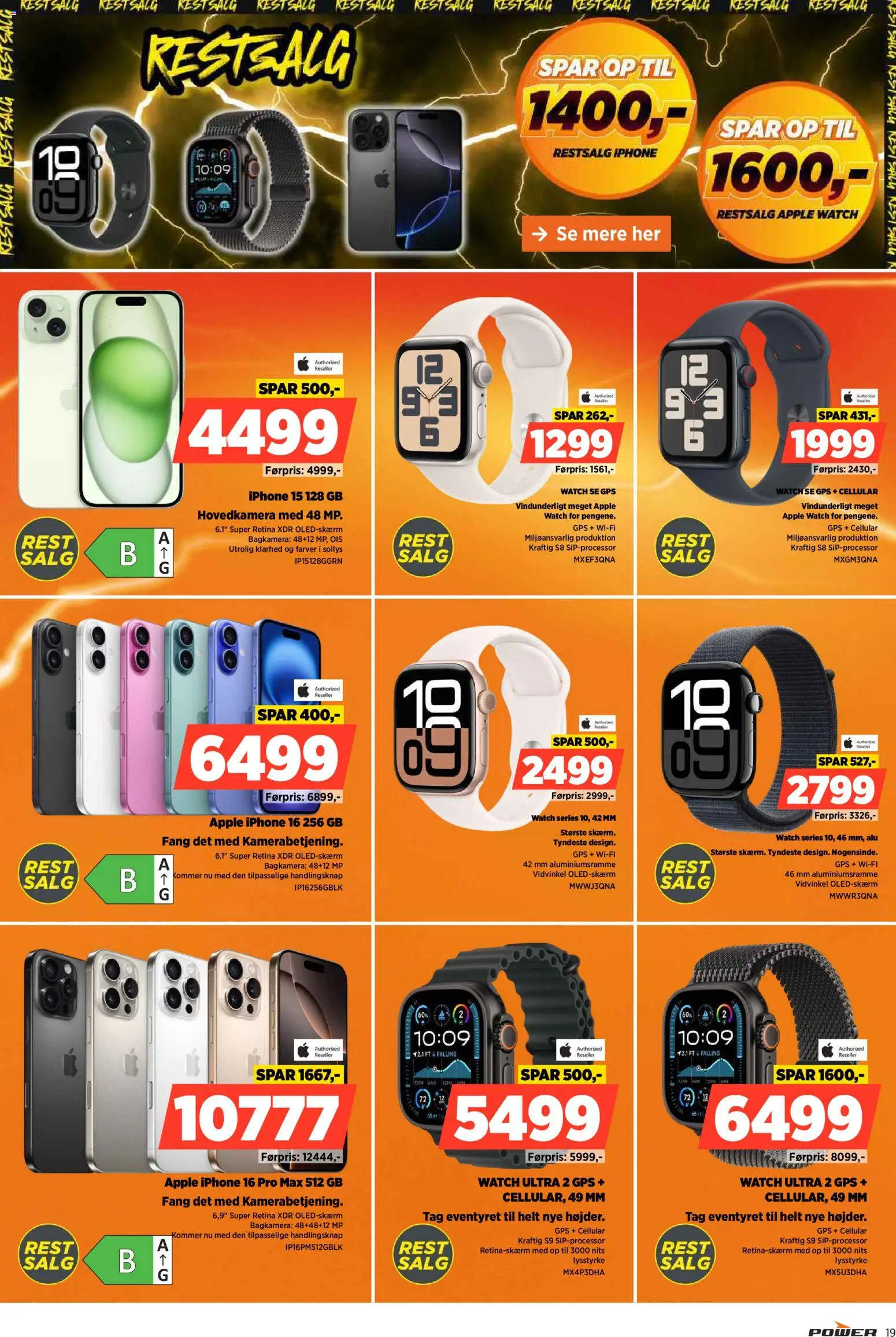 Power tilbudsavis – gyldig fra 24.10.2025 | Side: 19 | Produkter: GPS