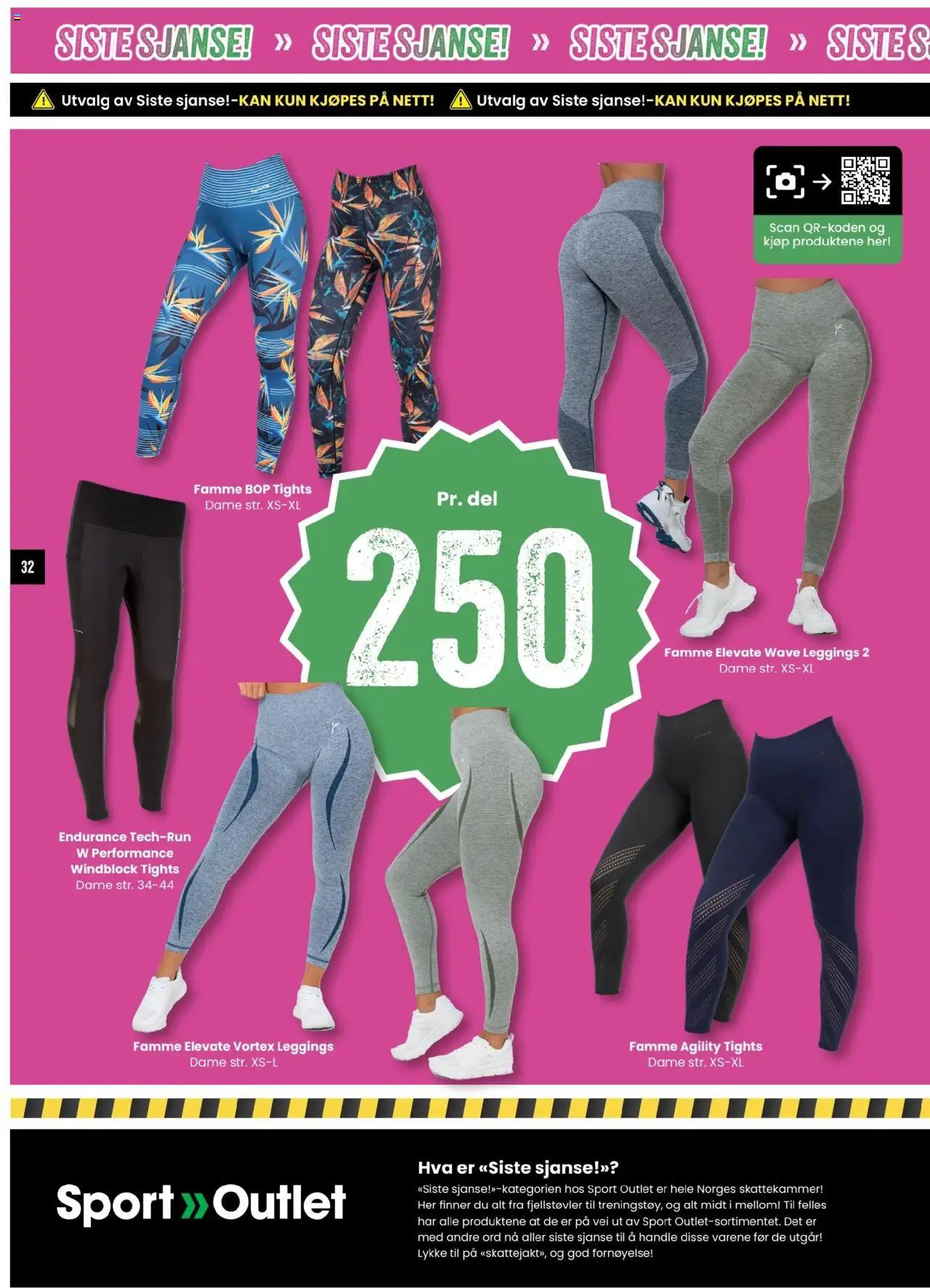  | Side: 32 | Produkter: Leggings, Tights, Fjellstøvler