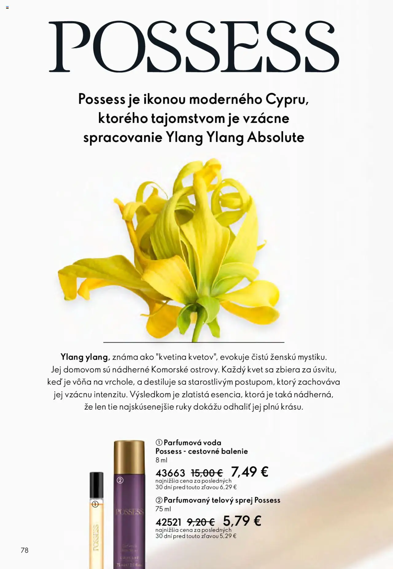 Katalóg Oriflame 13 2025 │ platný od 07.09.2025 | Strana: 78 | Produkty: Voda