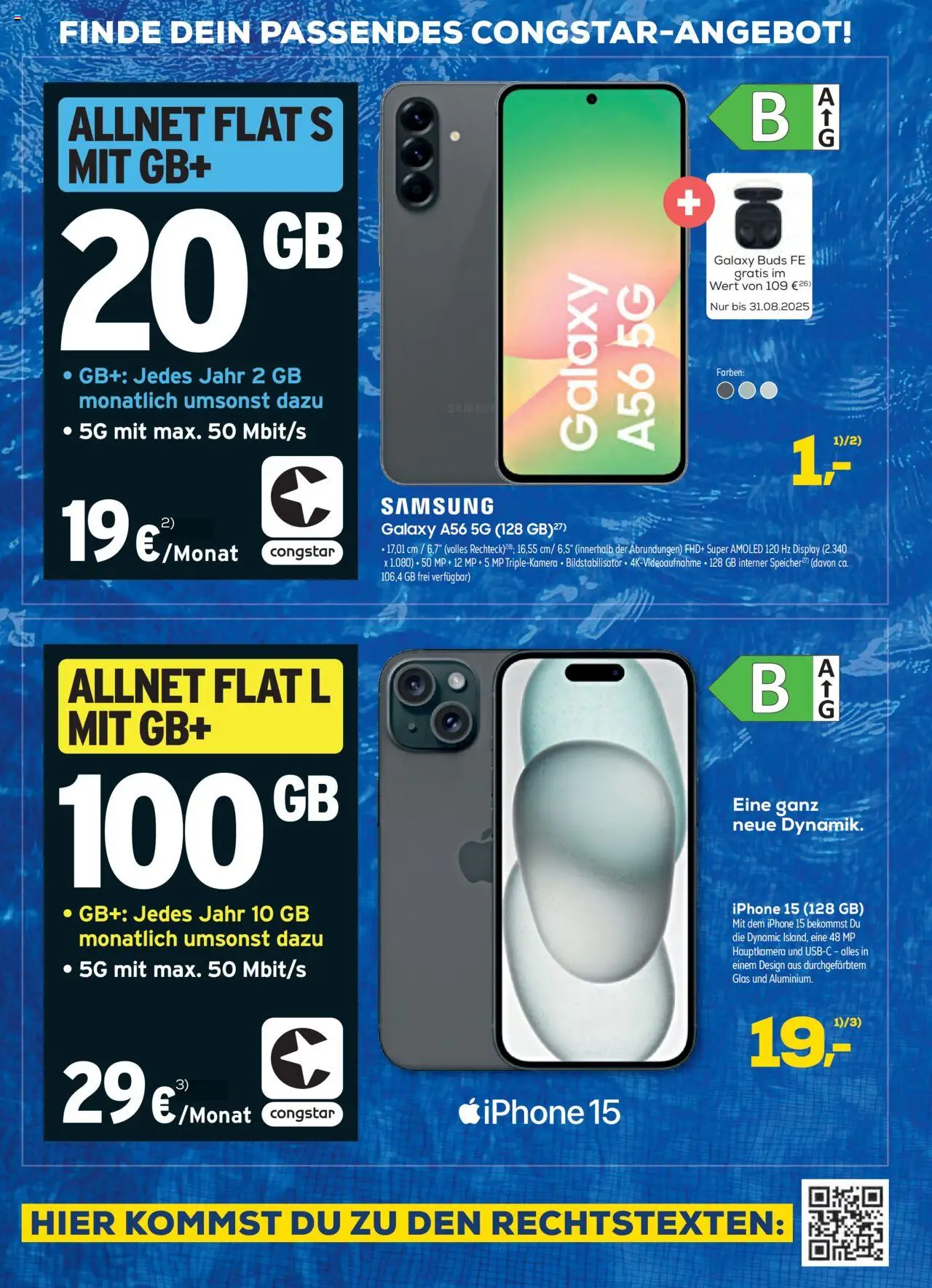 Euronics  Prospekt Smarte Technik - gültig ab dem 06.08.2025 | Seite: 4 | Produkte: Samsung, Iphone