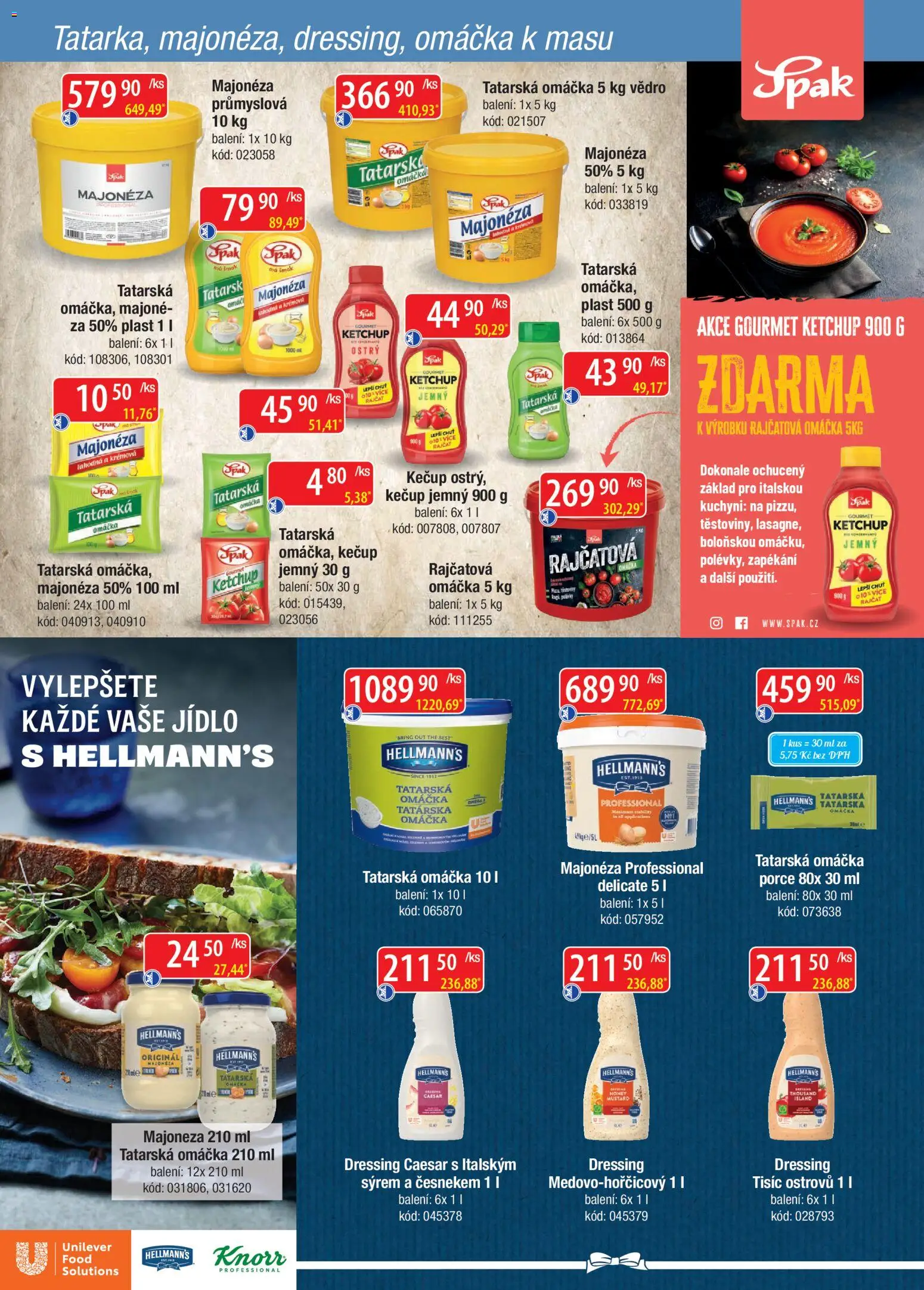 Astur & Qanto leták - Velkoobchod fresh 01/2026 od 01.01.2026 | Strana: 24 | Produkty: Gourmet, Kečup, Knorr, Lasagne