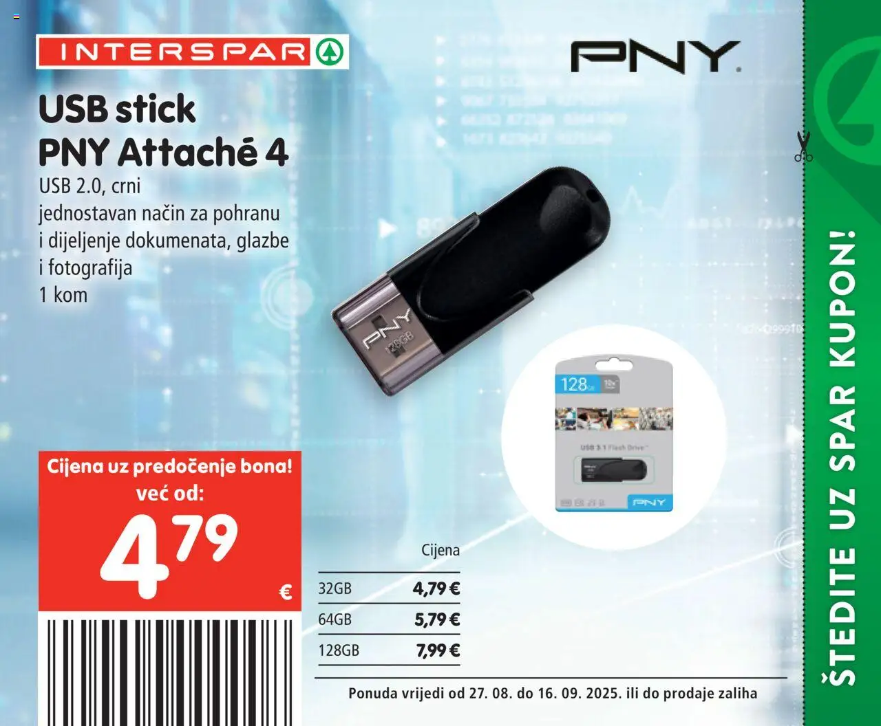 Interspar katalog | vrijedi od 27.08.2025 | Stranica: 4 | Proizvodi: USB