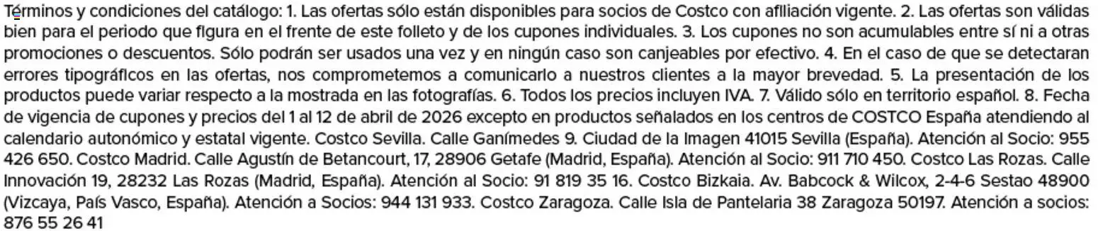Costco catálogo │ válido desde el 01.04.2026 | Página: 10
