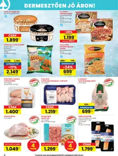 Spar akciós ujság - amely érvényes a következő dátumtól: 11.09.2025 | Oldal: 6