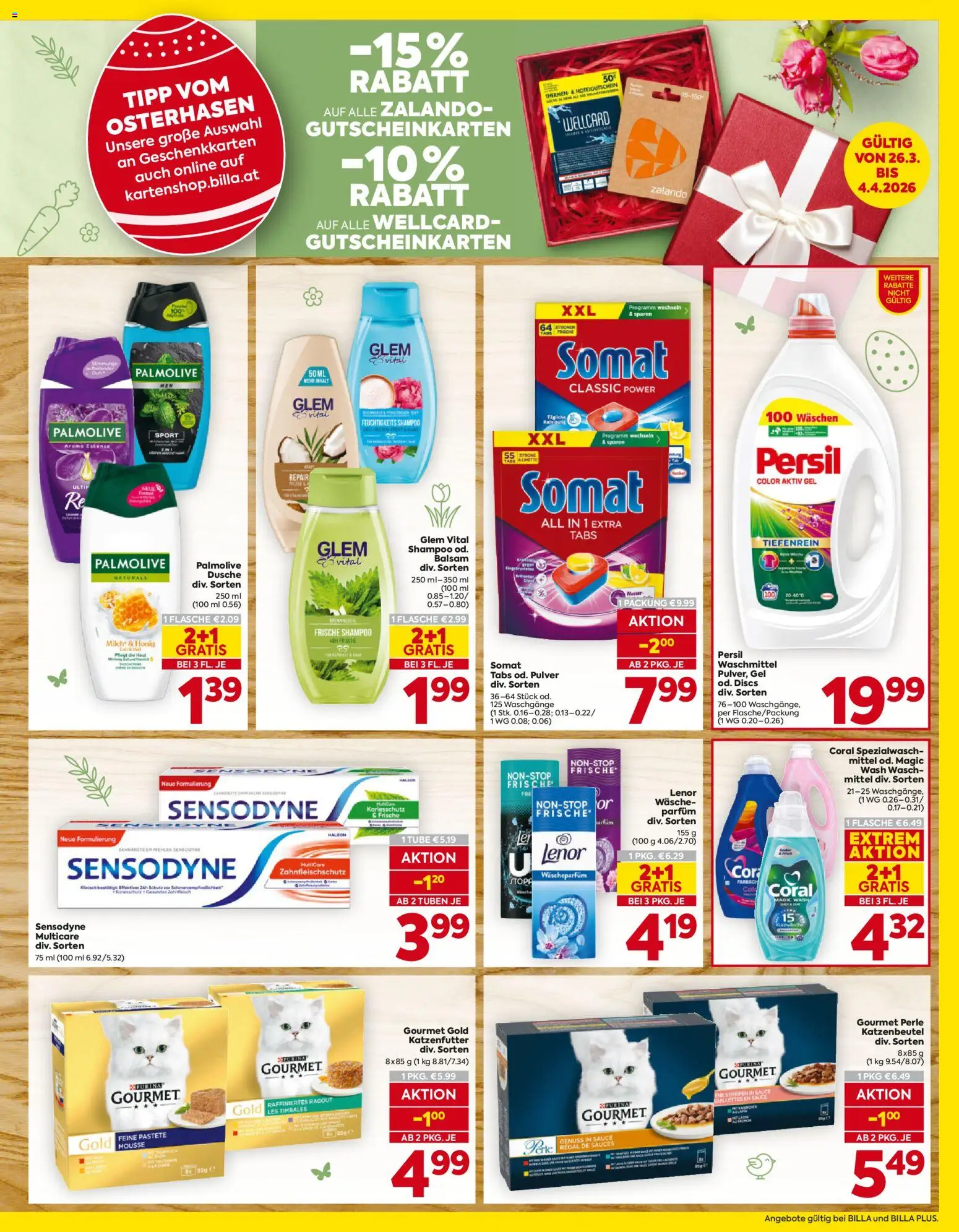 Billa - Flugblatt gültig ab 26.03.2026 | Seite: 19 | Produkte: Regal, Dusche, Parfüm, Shampoo