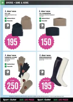Forhåndsvisning av Sport Outlet kundeavis gyldig fra 09.01.2026 | Side: 46 | Produkter: Hansker