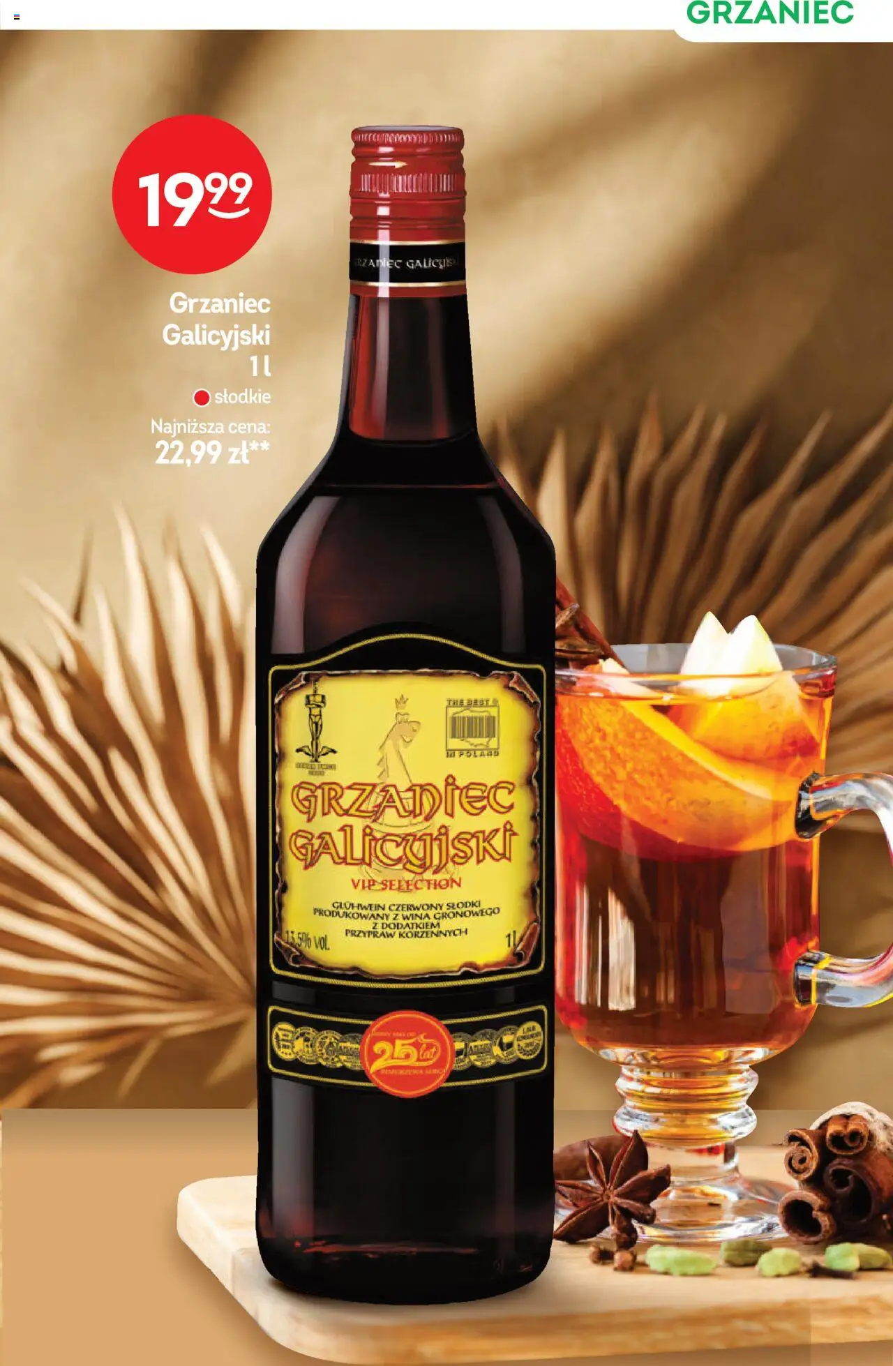 Żabka Gazetka - Katalog win od 15.10.2025 | Strona: 23 | Produkty: Grzaniec galicyjski