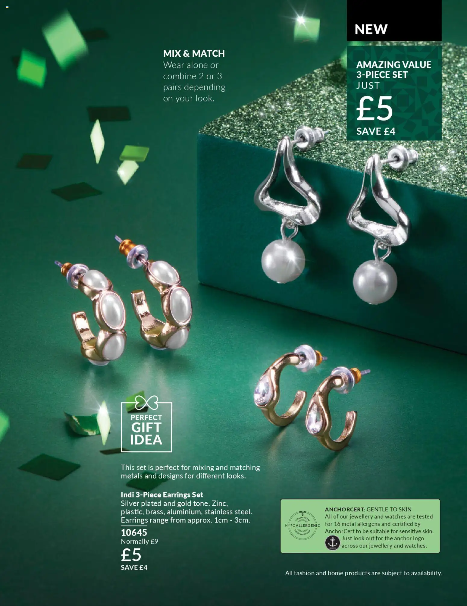 {H1} | Page: 106 | Products: Earrings