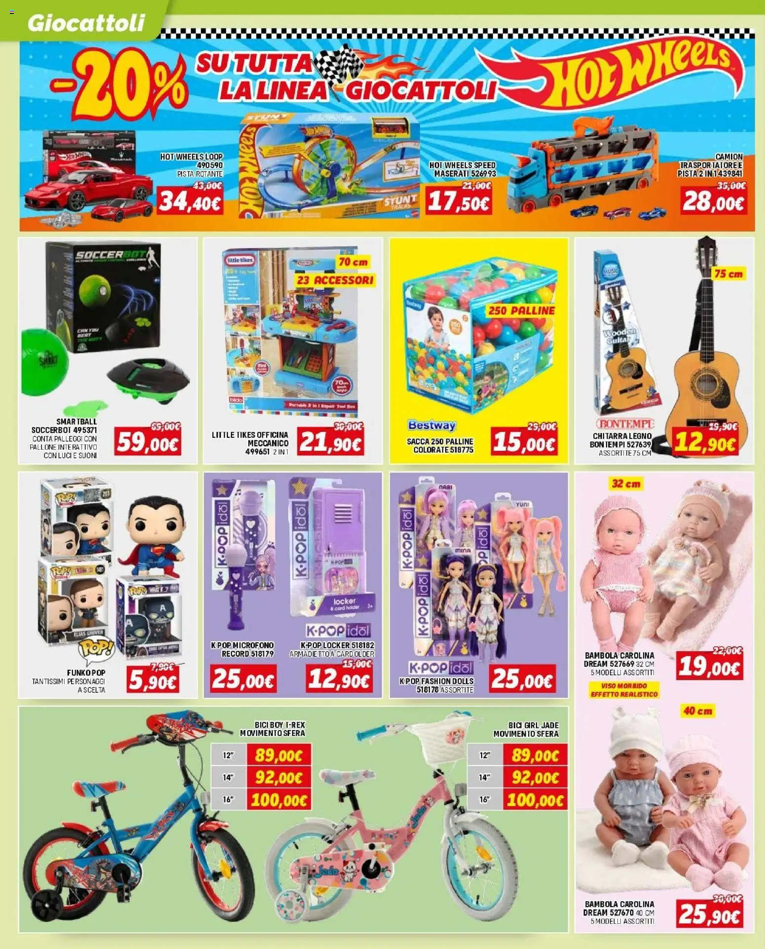 Volantino Orizzonte del 09.04.2026 | Pagina: 14 | Prodotti: Pallone, Microfono