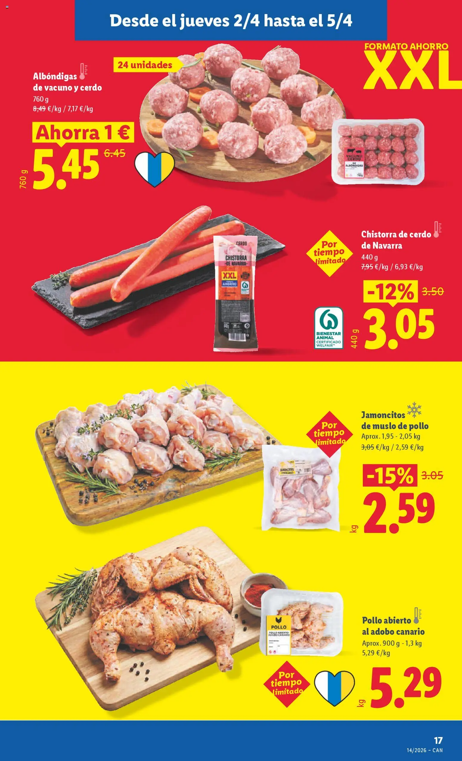 Lidl folleto │ válido desde el 30.03.2026 | Página: 33 | Productos: Cerdo