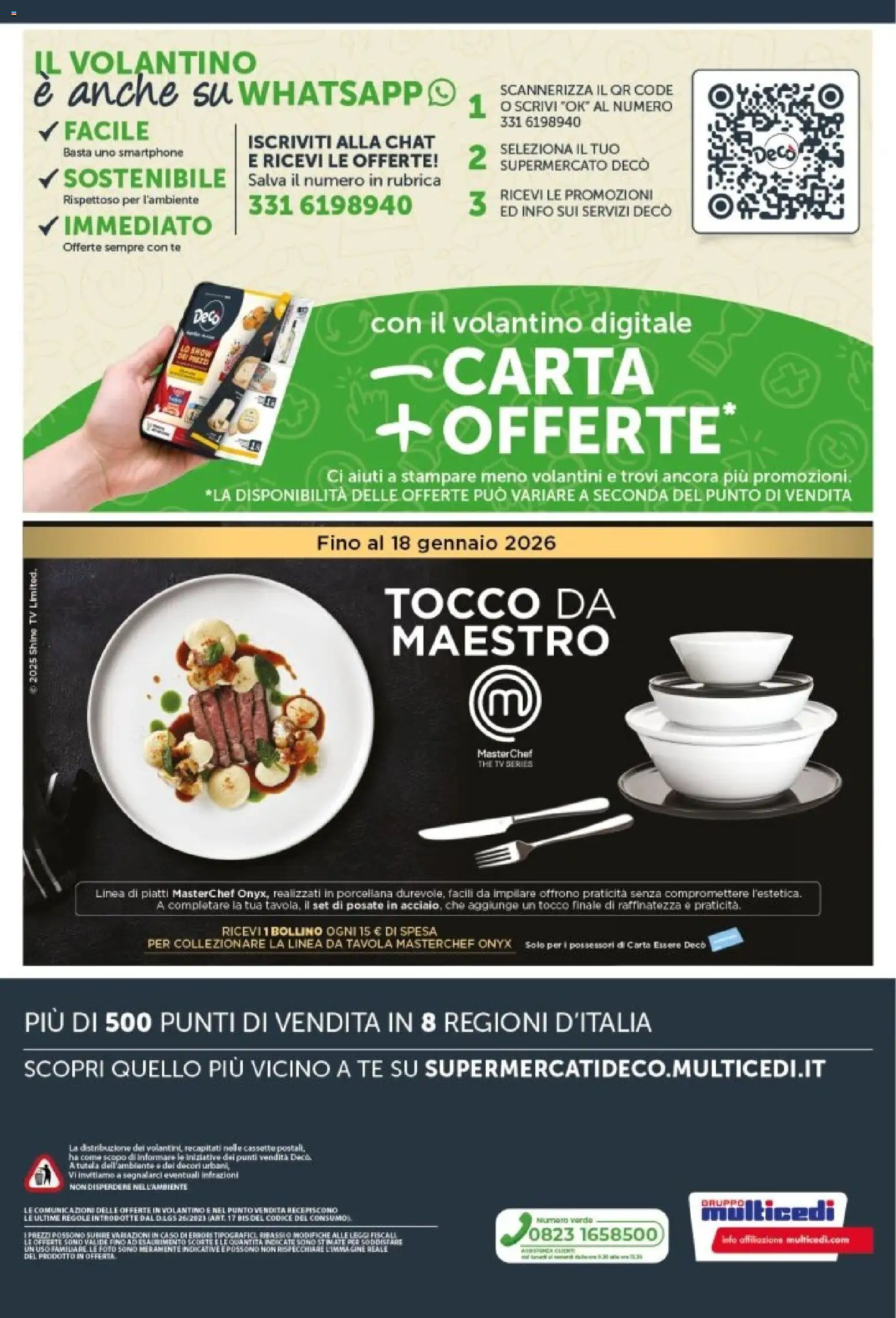 Volantino Decò del 29.12.2025 | Pagina: 24 | Prodotti: Posate, Tè, The, Smartphone