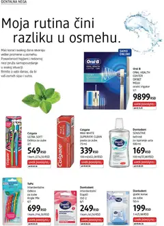 DM Drogerie katalog - pregled DM Drogerie kataloga - važi od 01.03.2026 | Strana: 22 | Proizvode: Colgate, Oral-B, Četkica za zube, Tečnost za ispiranje usta