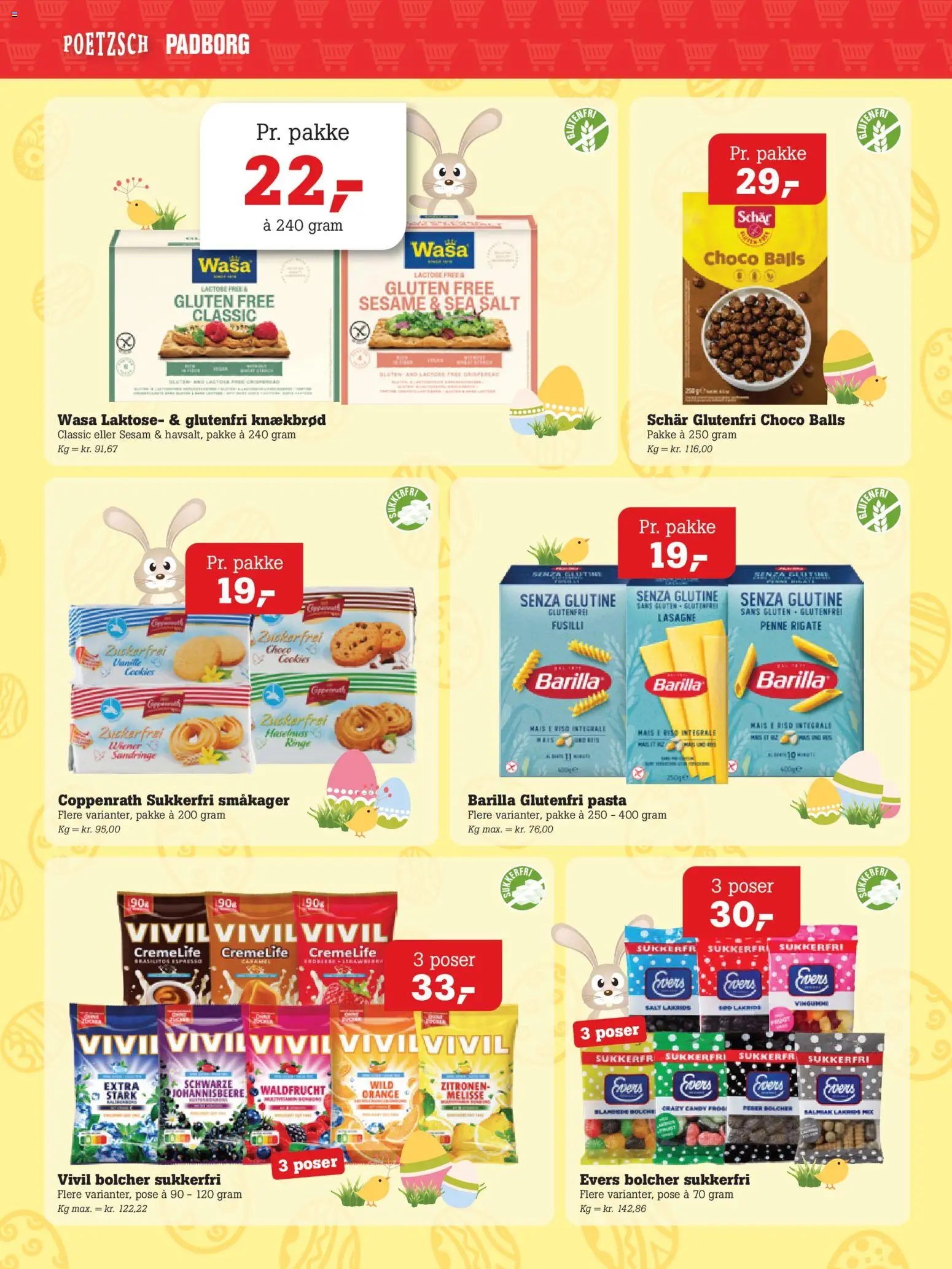 Poetzsch Padborg tilbudsavis – gyldig fra 26.03.2026 | Side: 7 | Produkter: Pasta, Cookies, Lakrids, Carpete