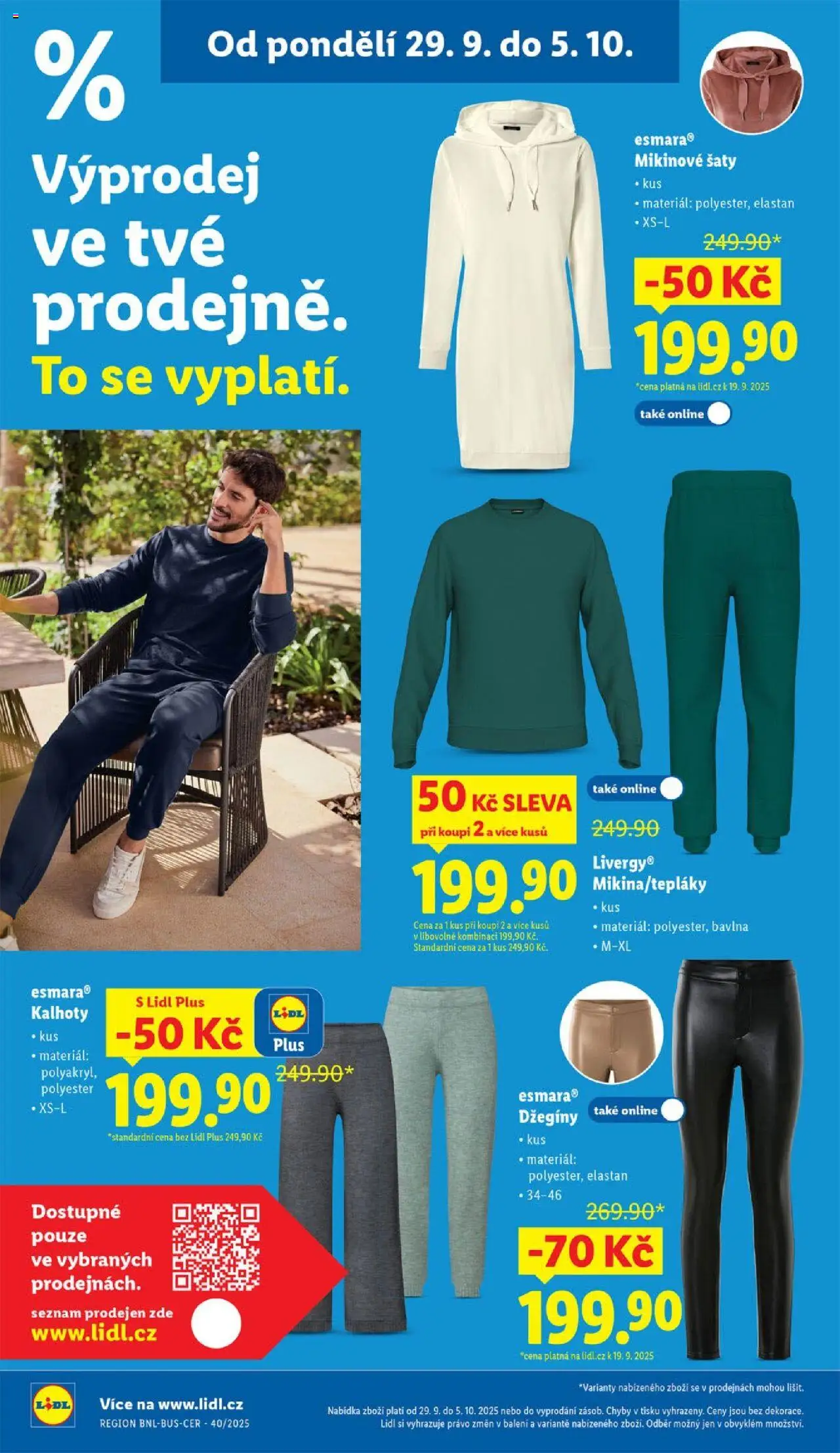 Lidl leták - Spotřební zboží od 29.09.2025 | Strana: 20 | Produkty: Šaty, Kalhoty, Pants