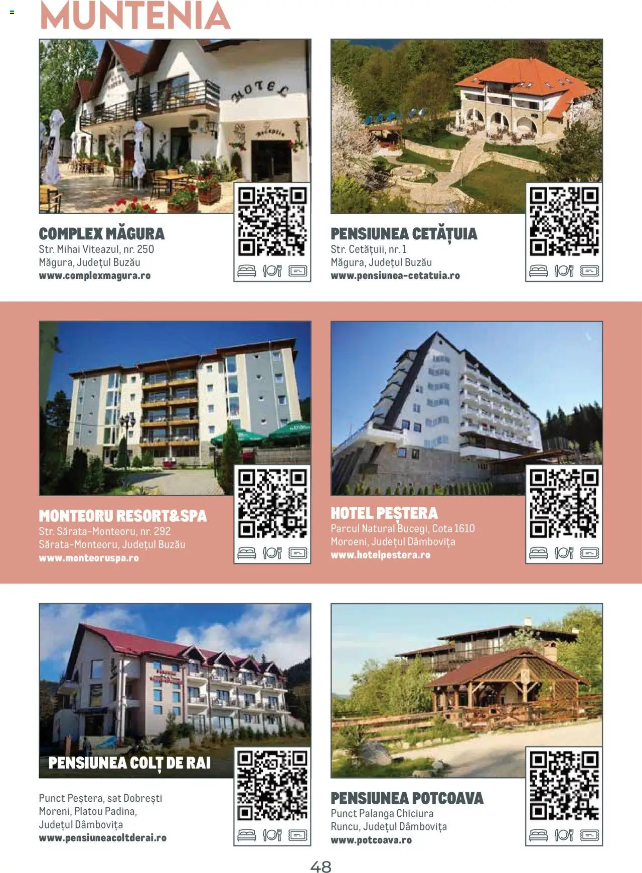 Metro catalog - Ghid de călătorie România – valabil de la 01.08.2025 | Pagină: 48