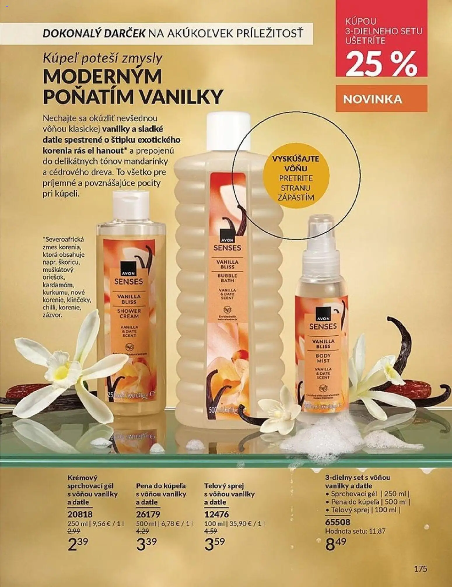 Nové Avon akcie – leták je platný od 01.02.2026 | Strana: 175 | Produkty: Pena do kúpeľa, Mandarinky