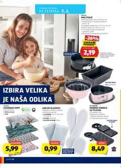 Hofer SI - Katalog - Pregled kataloga iz trgovine Hofer SI, vrijedi od 28.01.2026 | Stranica: 22 | Proizvodi: Kuhinjske krpe, Torbica, Telefon