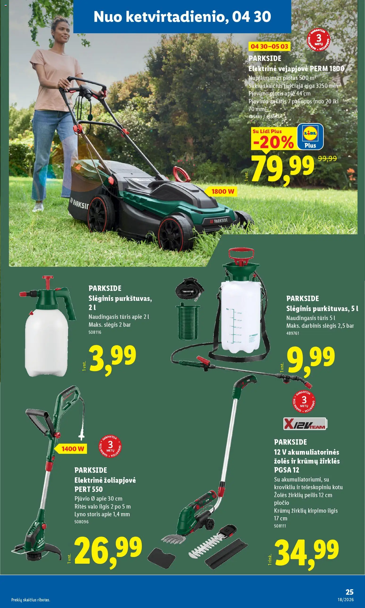 LIDL akcijos nuo 27.04.2026 | Puslapis: 25