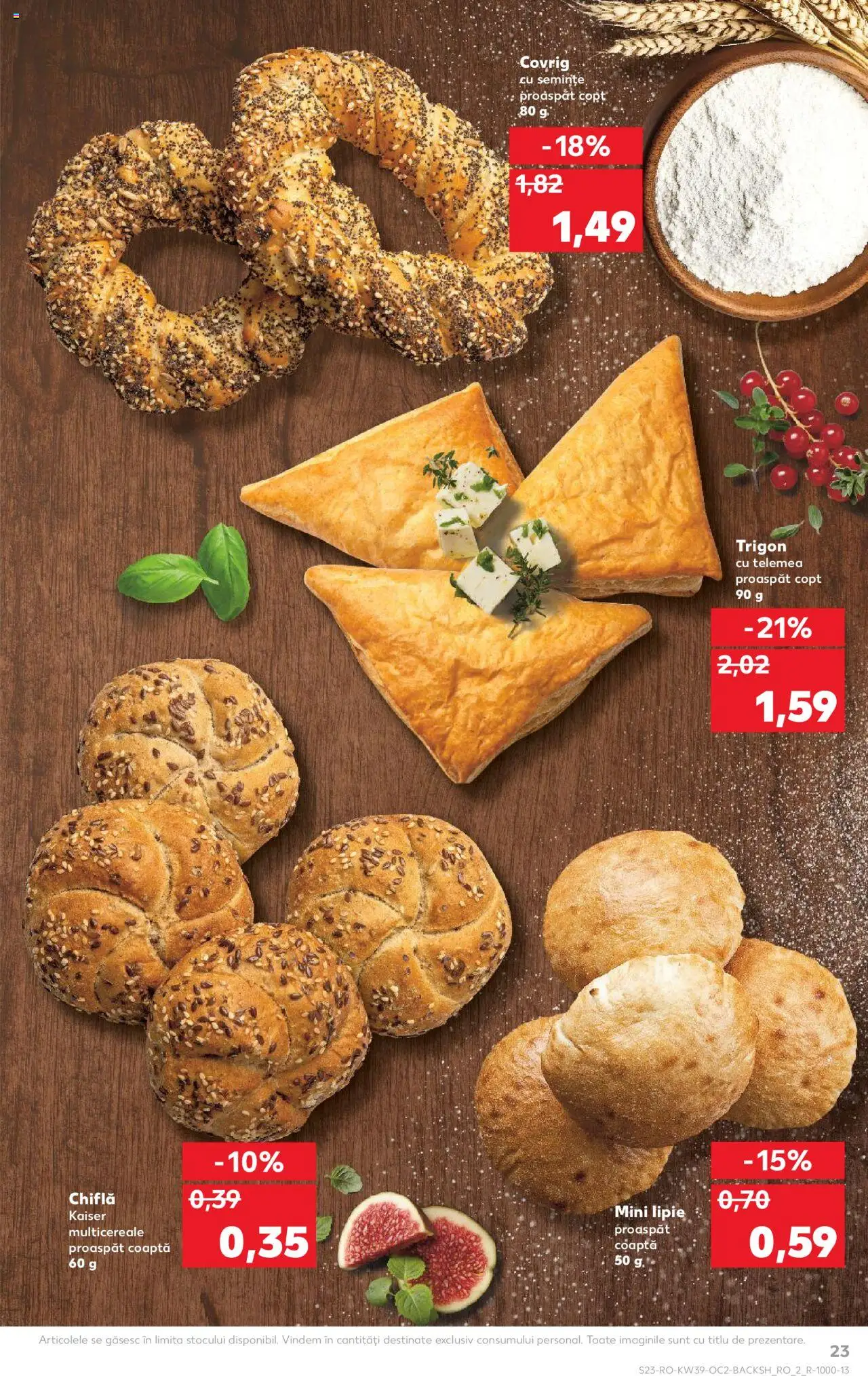 Kaufland RO akciós ujság - amely érvényes a következő dátumtól: 24.09.2025 | Oldal: 23