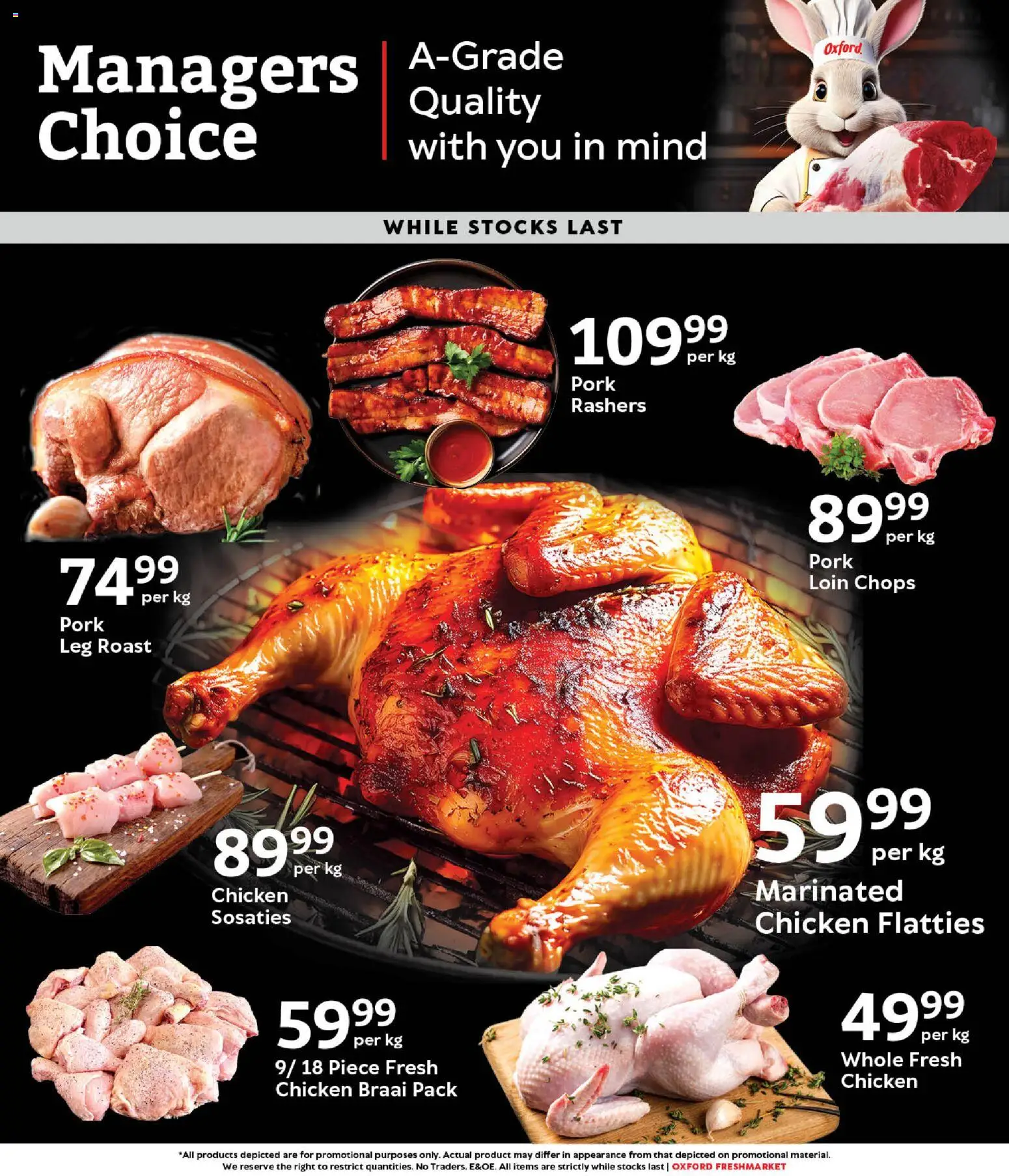 New Oxford Freshmarket catalogue – valid from 03.03.2026 | Page: 2 | Products: Chicken, Pork
