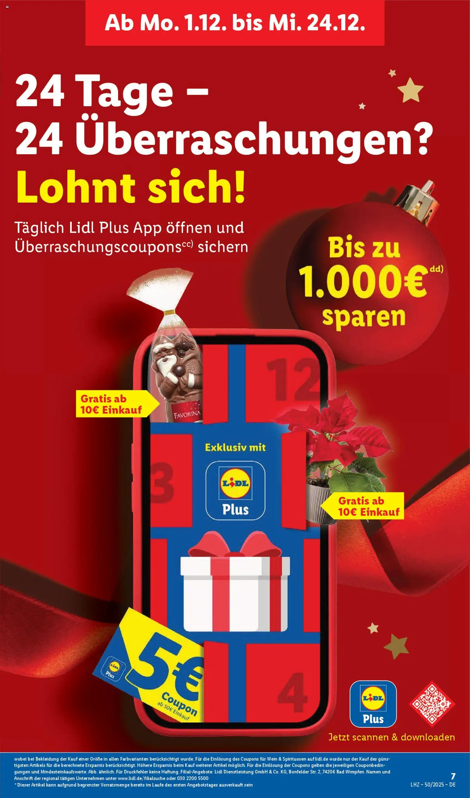 Lidl - Prospekt – gültig ab 08.12.2025 | Seite: 13 | Produkte: Bad, Bekleidung, Wein