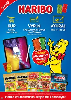 Ratio leták od 01.08.2025 | Strana: 16 | Produkty: Haribo, Magnetky, Ipad, Harry Potter