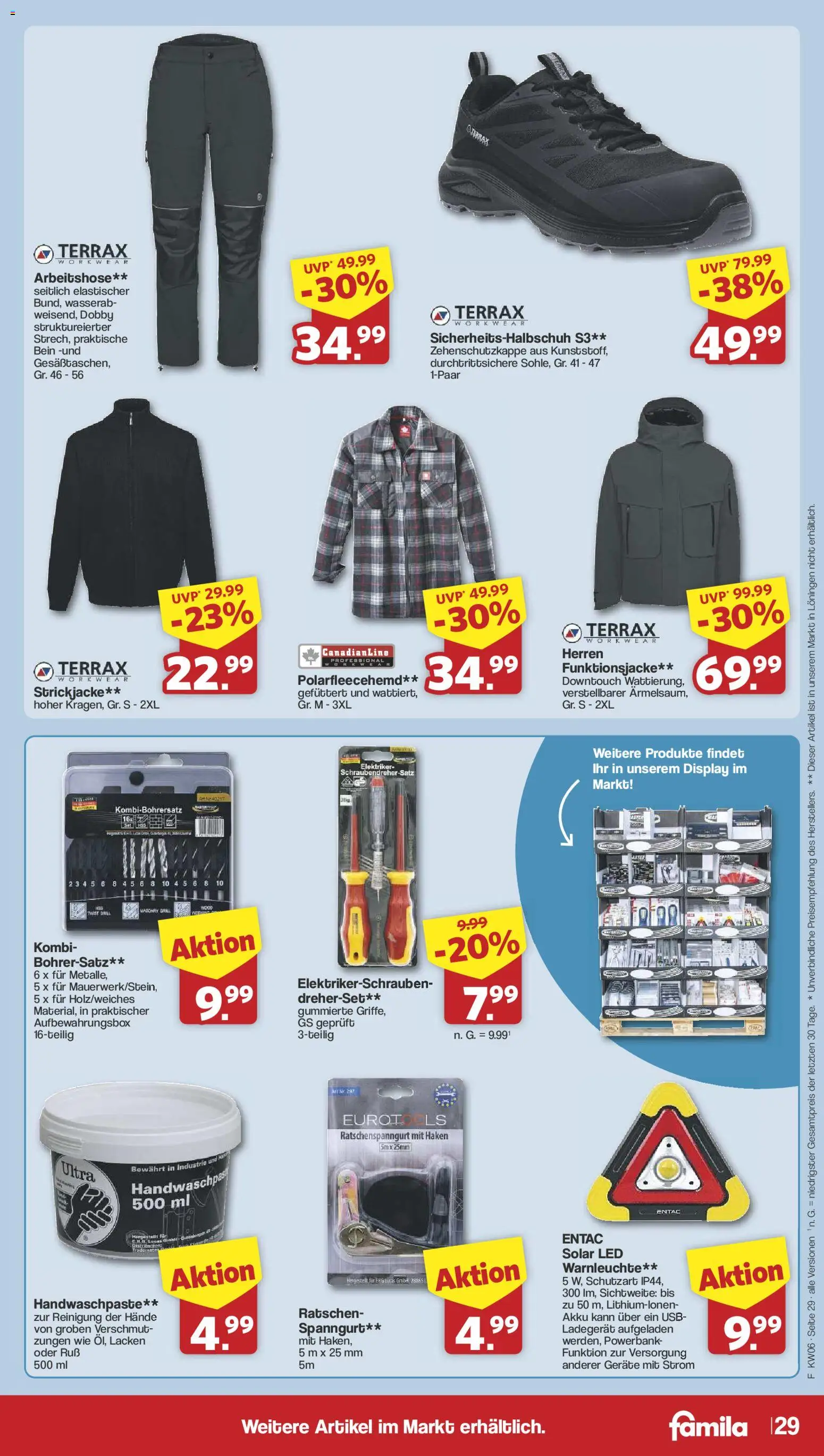 Famila Nordwest Prospekt 	 – gültig ab 02.02.2026 | Seite: 31 | Produkte: USB, Strickjacke, Ladegerät, Powerbank