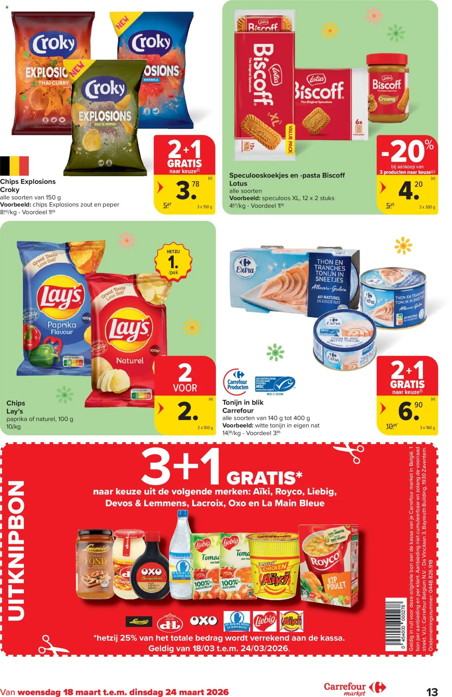 {H1} | Pagina: 13 | Producten: Pasta, Chips, La, Peper