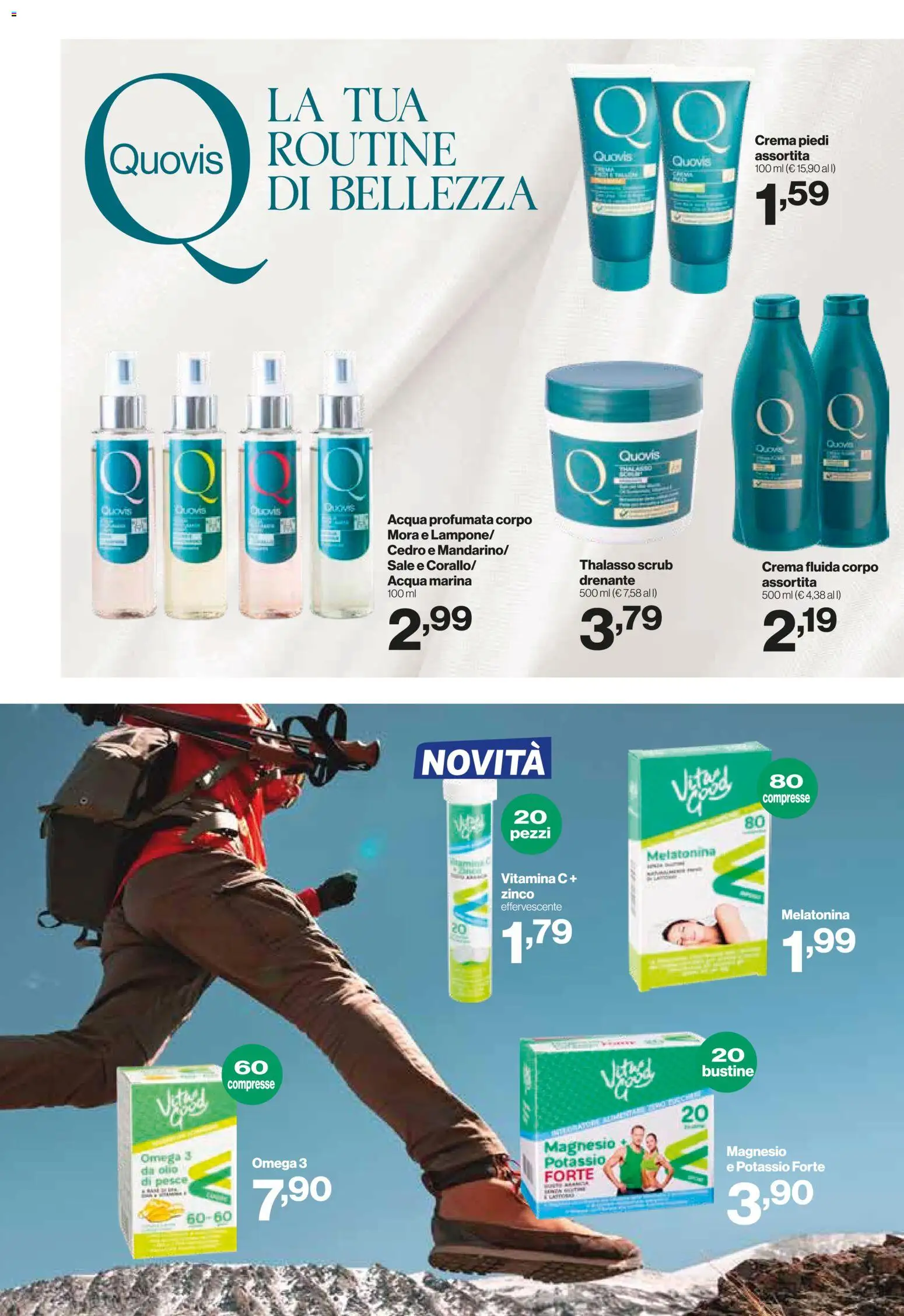 Volantino IN's del 08.04.2026 | Pagina: 15 | Prodotti: Scrub, Acqua, Sale, Olio