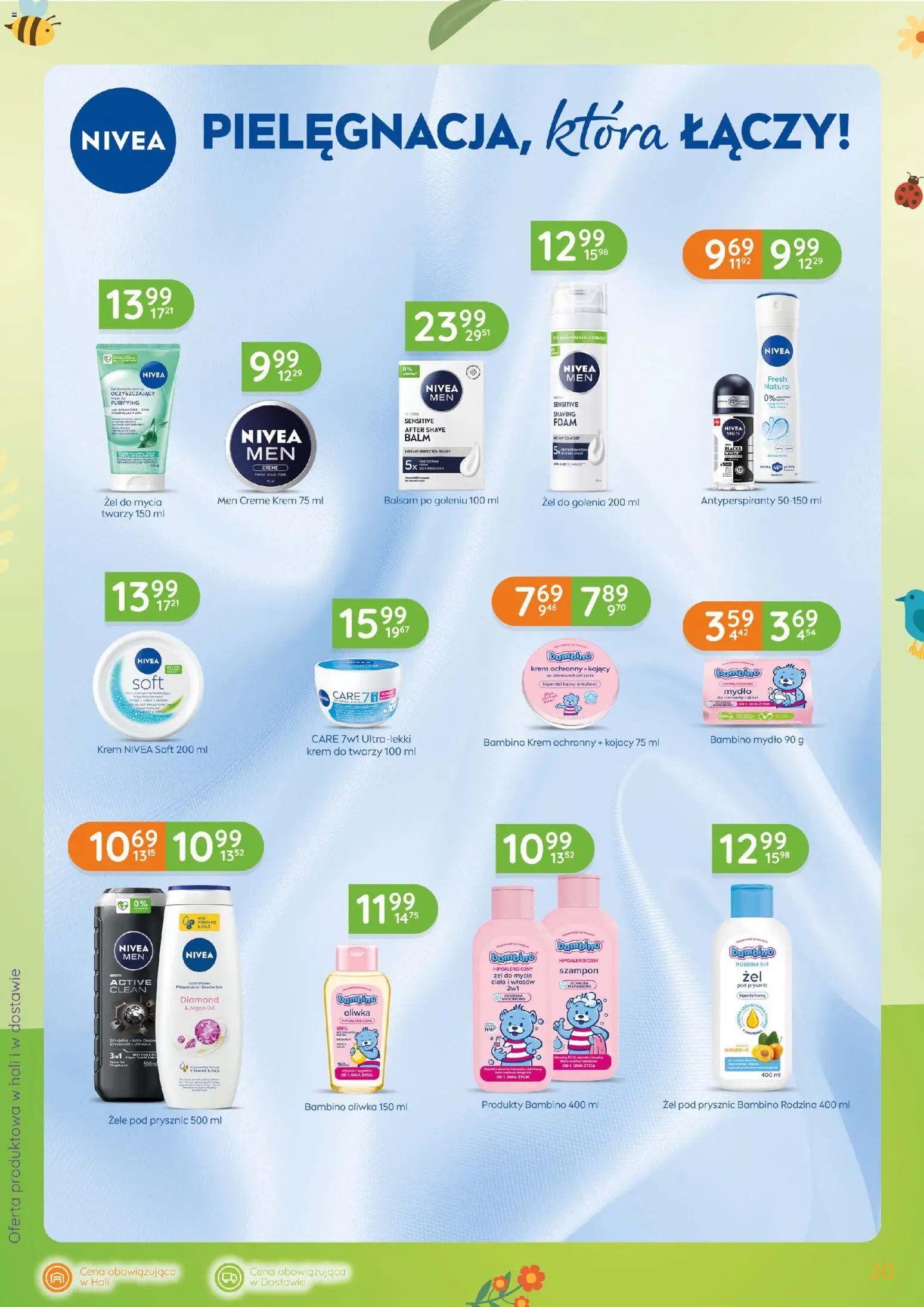 Eurocash gazetka - Katalog Chemiczny od 02.04.2026 | Strona: 20 | Produkty: Prysznic, Żel pod prysznic, Krem, Krem do twarzy