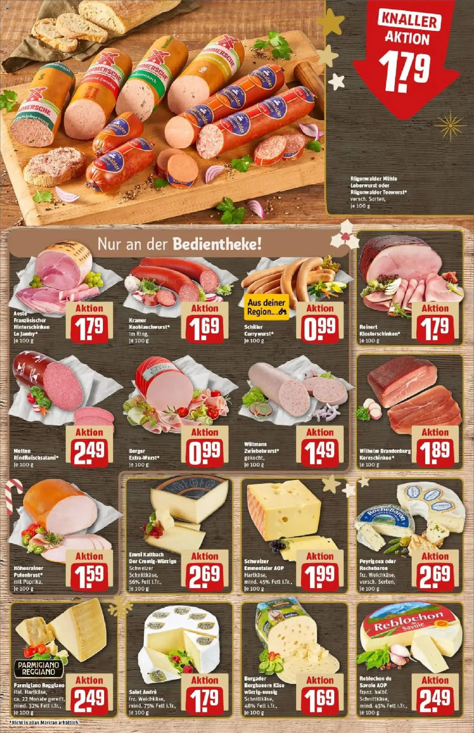 Rewe prospekt Oettingen	 – gültig ab 01.12.2025 | Seite: 9 | Produkte: Mühle, Käse, Salami