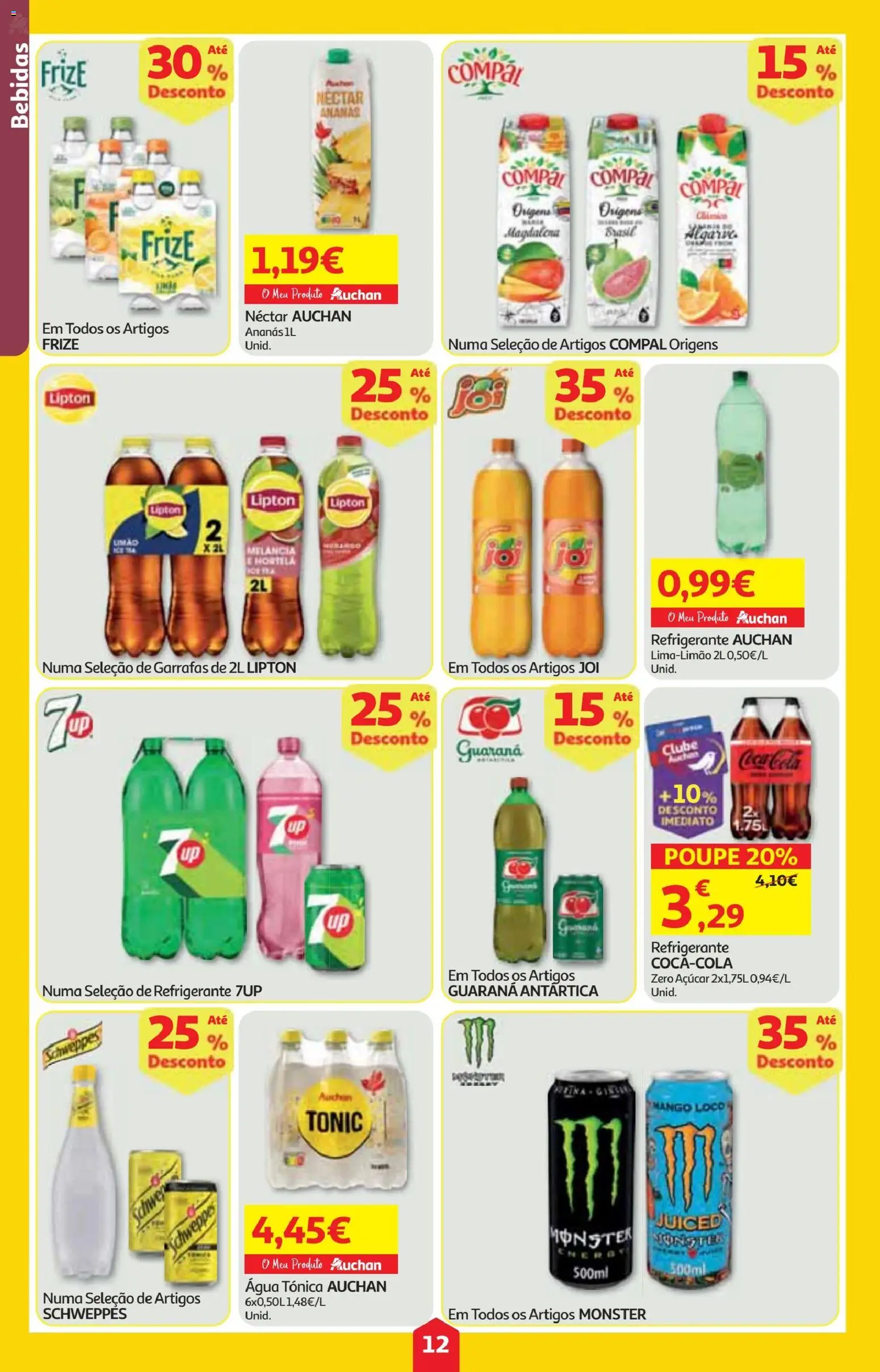 Minipreço folheto │ válido de 25.12.2025 | Página: 12 | Produtos: Agua, Refrigerante, Açúcar, Melancia
