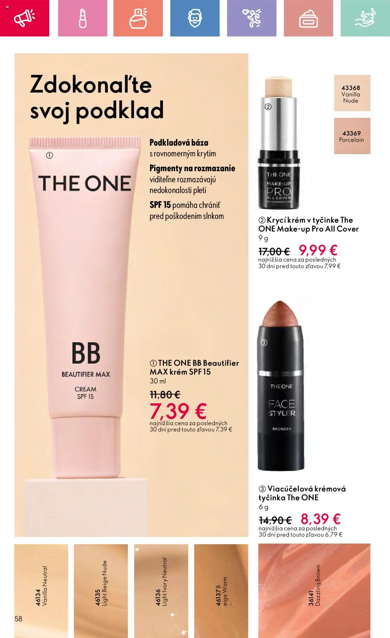 Katalóg Oriflame 12 2025 │ platný od 17.08.2025 | Strana: 58 | Produkty: Bronzer, Krém