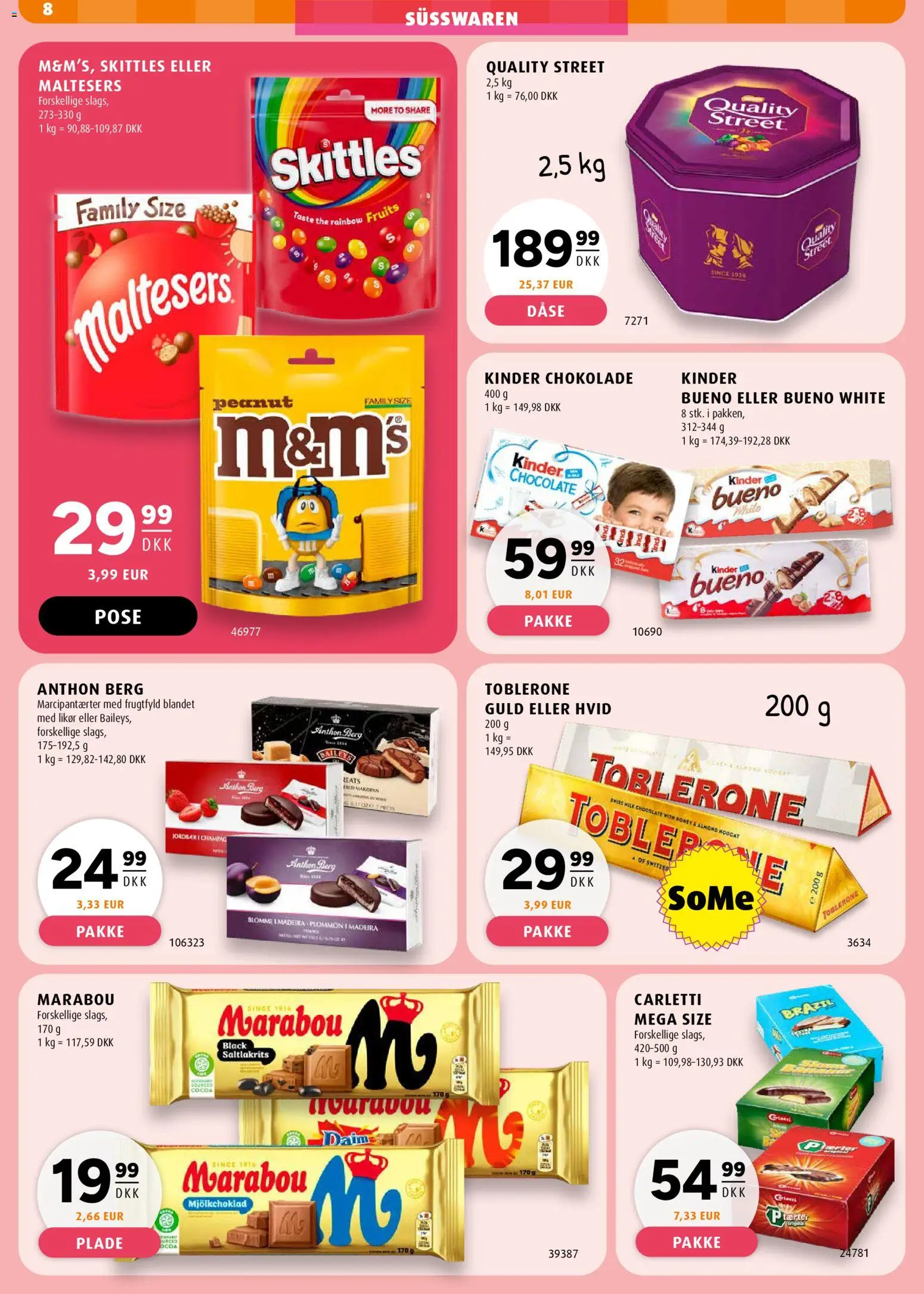 Scandinavian Park tilbudsavis – gyldig fra 29.01.2026 | Side: 8 | Produkter: Chokolade, Jordbær, Nougat