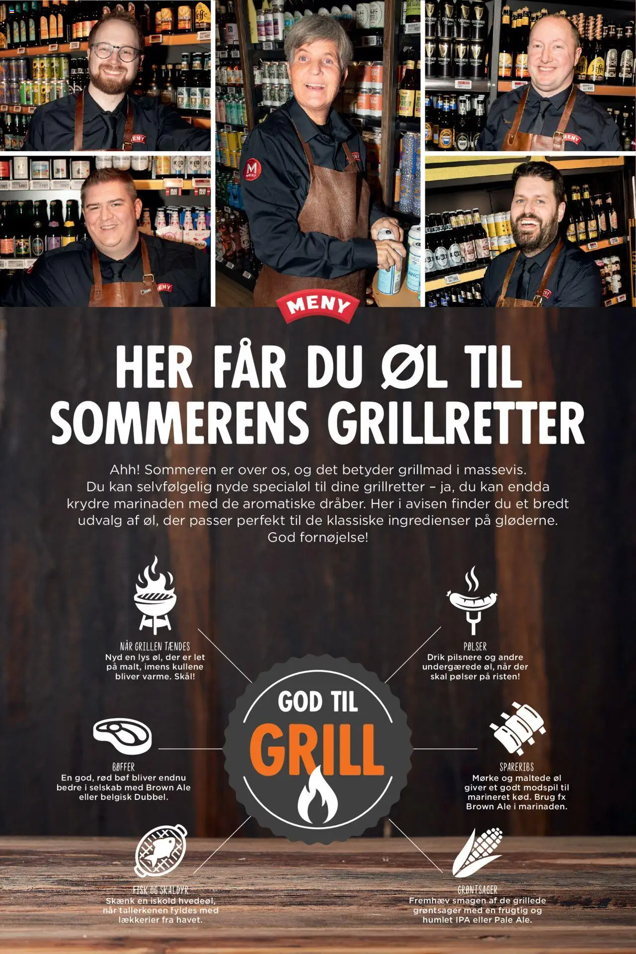 Meny Tilbudsavis gyldig fra 01.08.2025 | Side: 2 | Produkter: Bøffer, Skænk, Spareribs, Grill