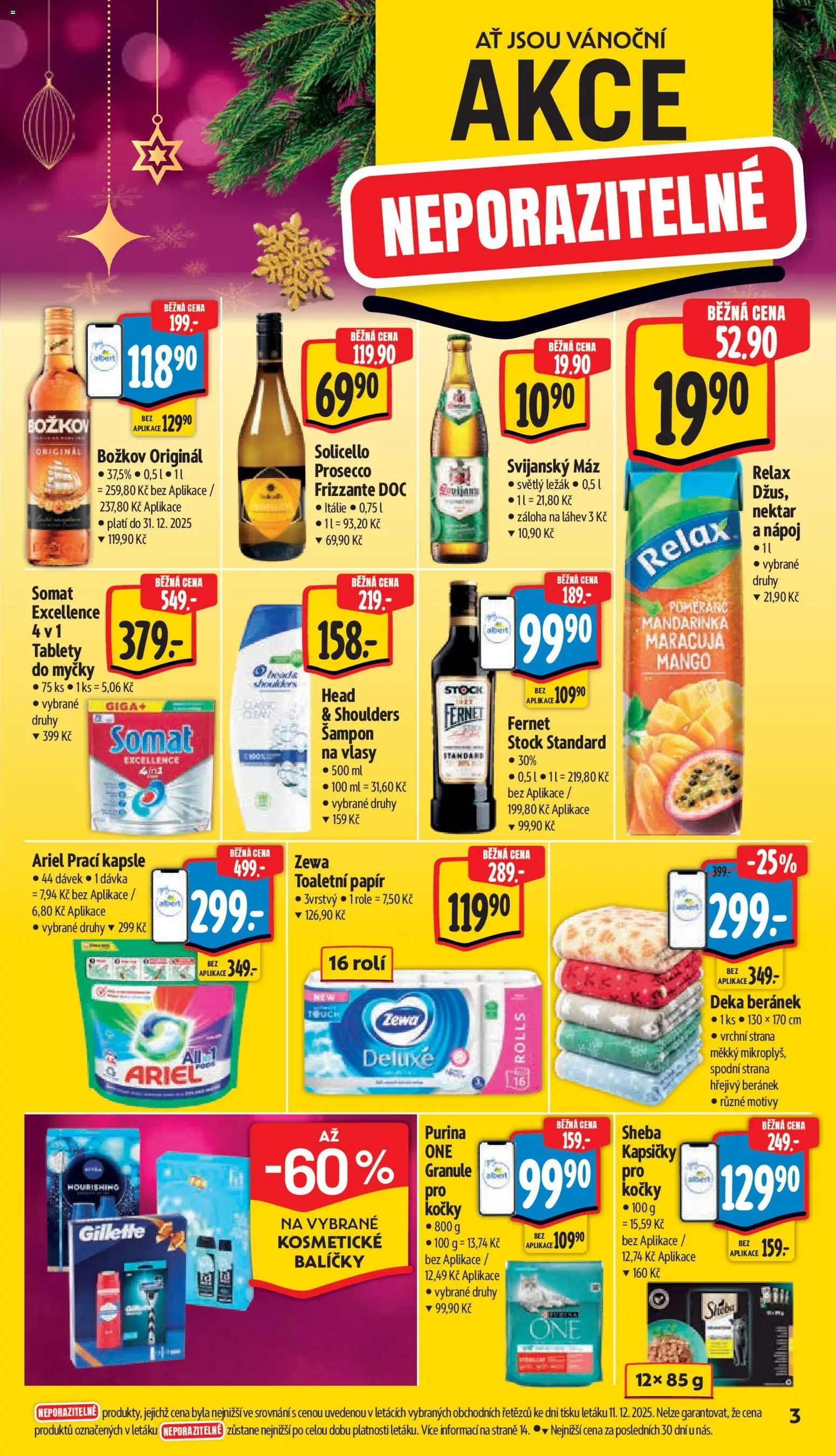 Albert leták - Supermarket od 17.12.2025 | Strana: 7 | Produkty: Maracuja, Prosecco, Granule, Toaletní papír