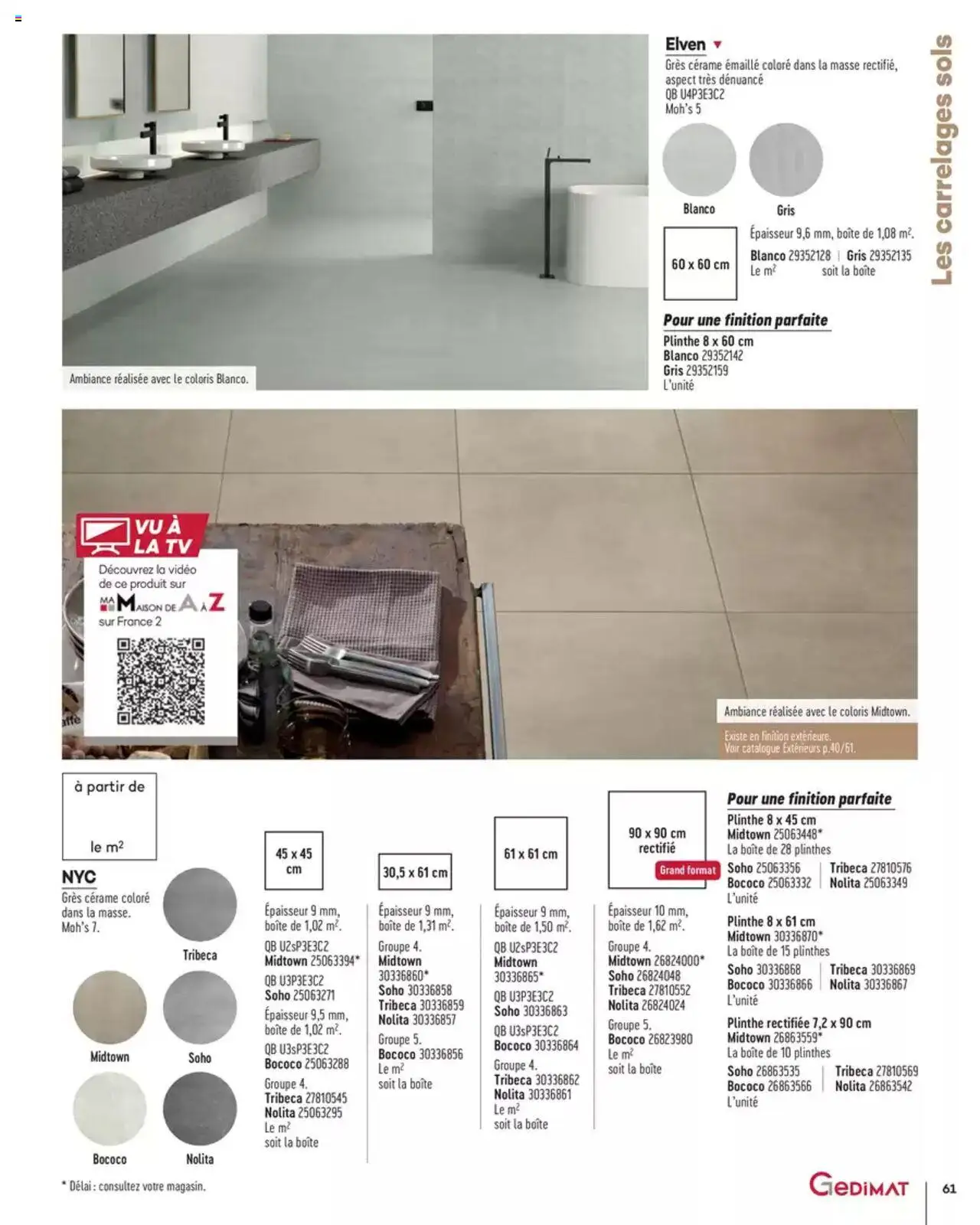  | Page: 61 | Produits: Vidéo, Plinthe
