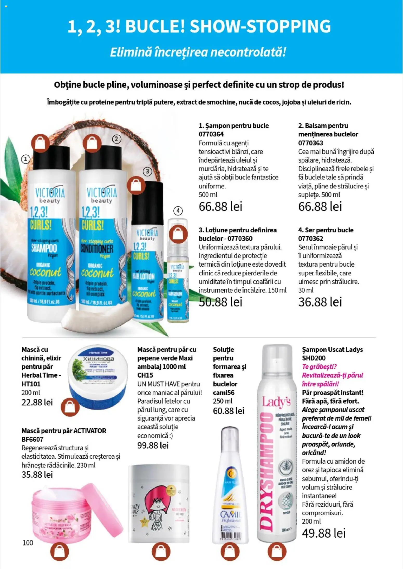 Noul catalog Lady’s – valabil de la 10.11.2025 | Pagină: 102 | Produse: Elixir, Șampon, Orez, Șampon uscat