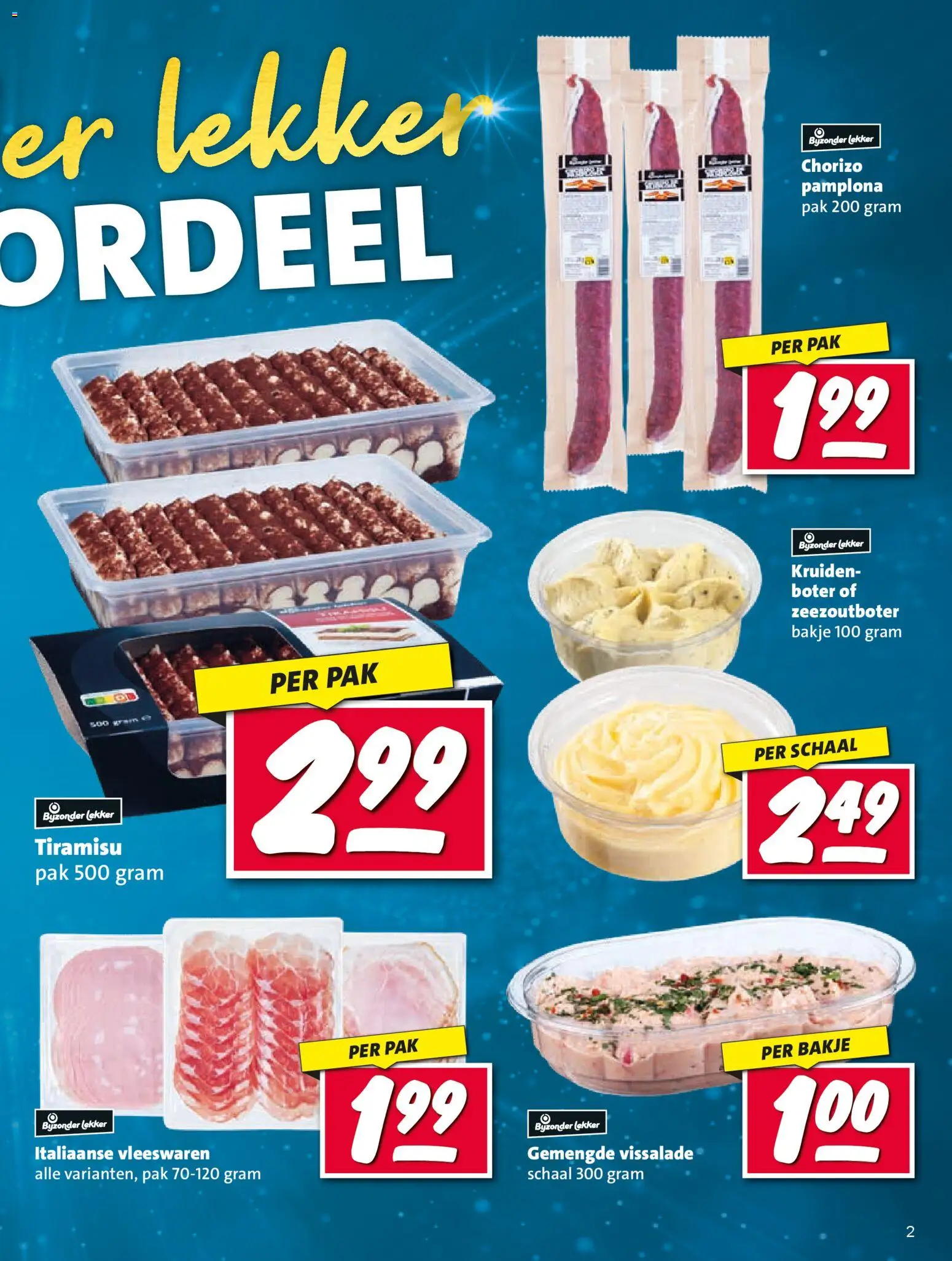 {H1} | Pagina: 29 | Producten: Boter, Schaal, Chorizo