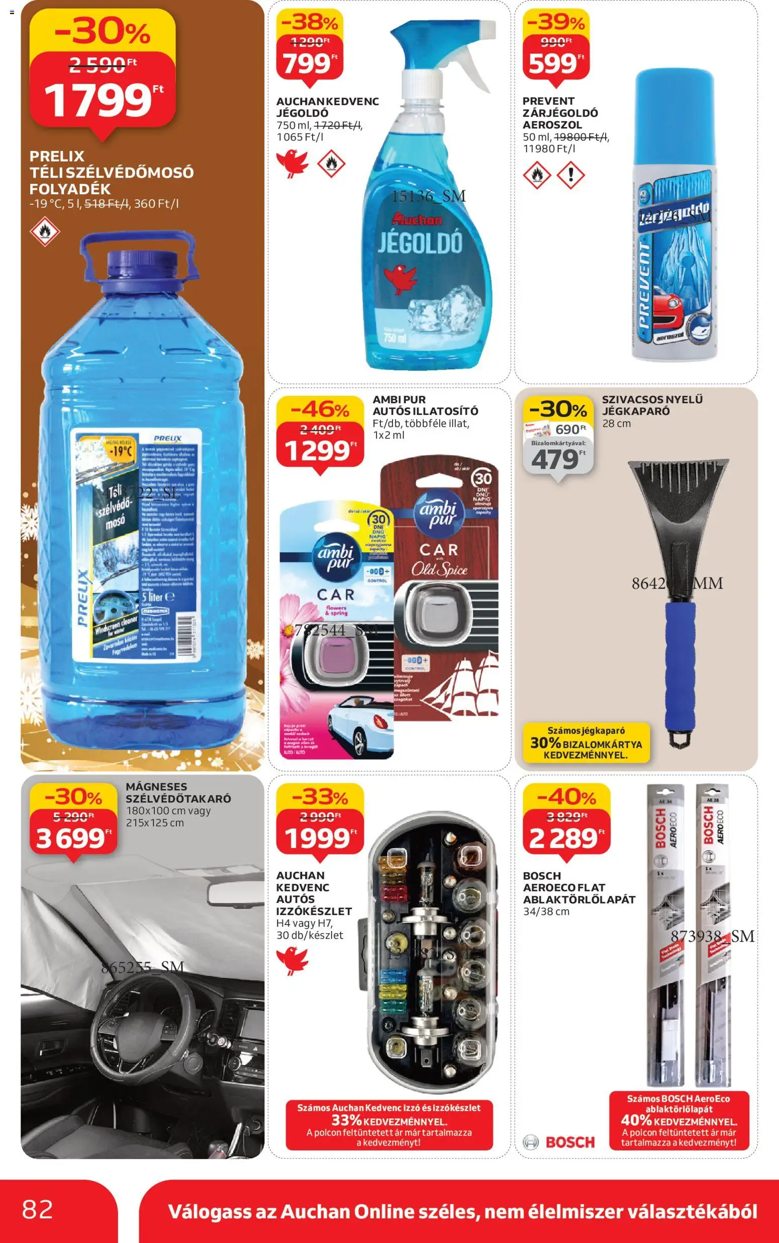 Auchan akciós ujság - amely érvényes a következő dátumtól: 04.12.2025 | Oldal: 82