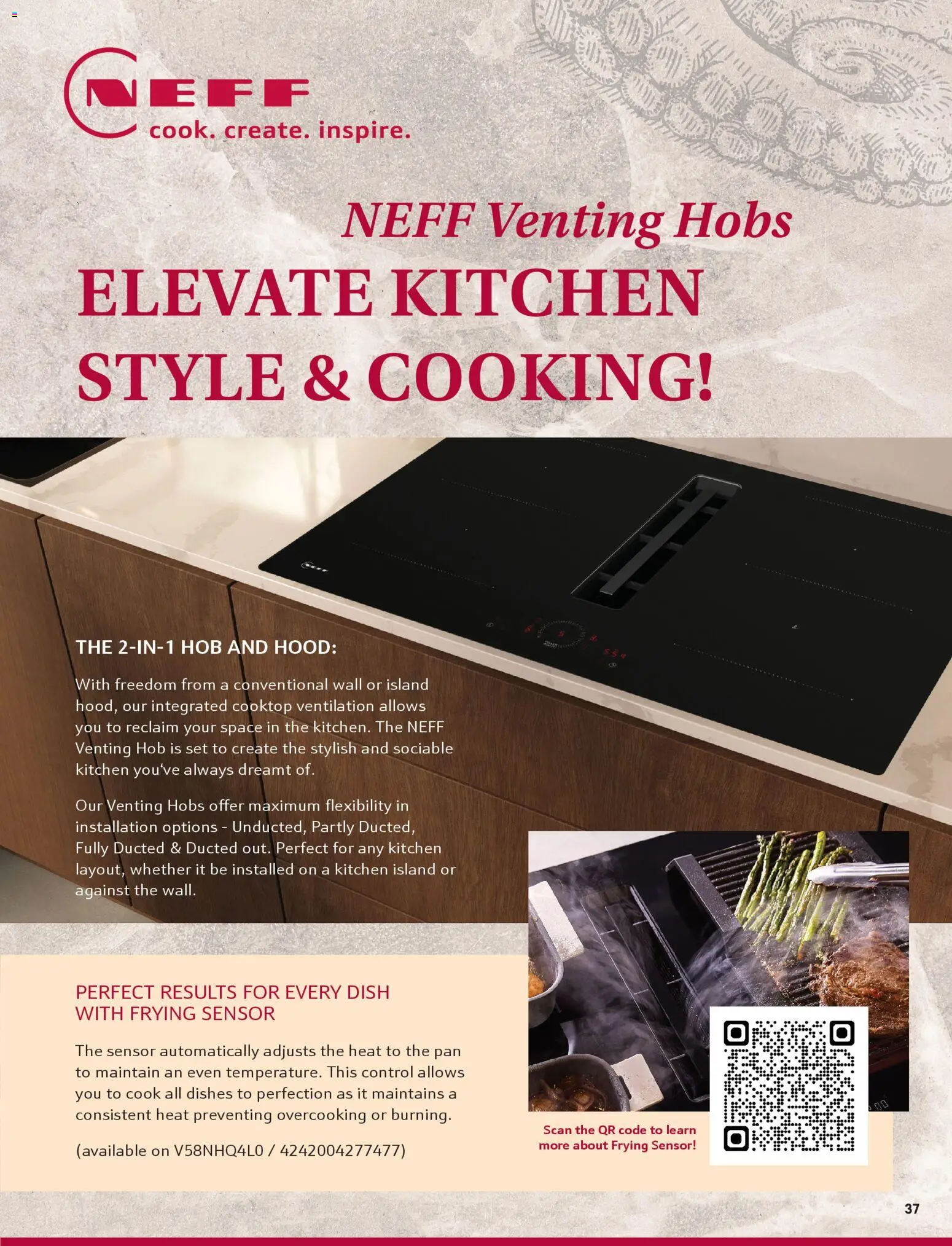 {H1} | Page: 37 | Products: Kitchen, Hob