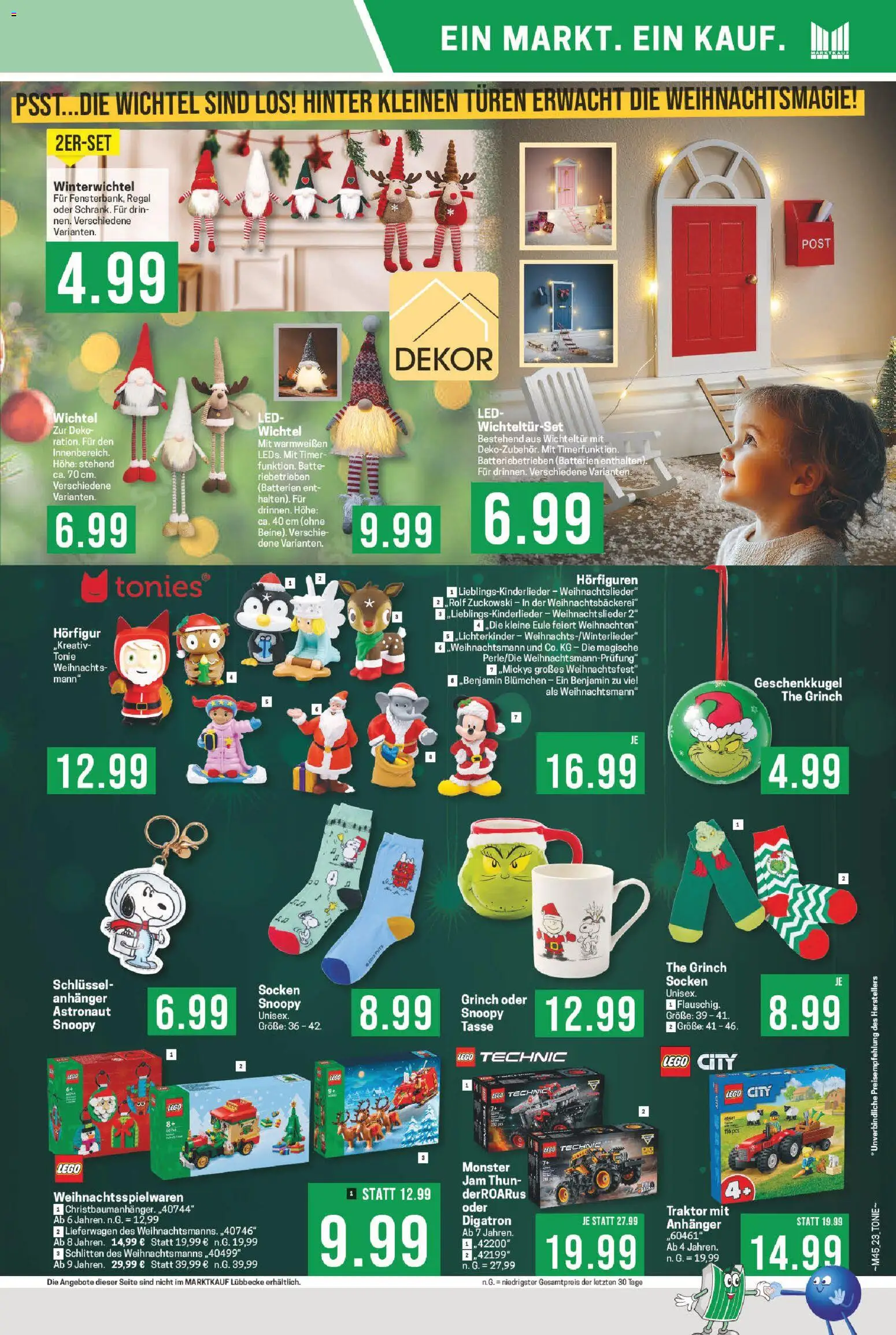 Marktkauf Prospekt 	 – gültig ab 03.11.2025 | Seite: 23 | Produkte: Batterien, Regal, Monster, Socken