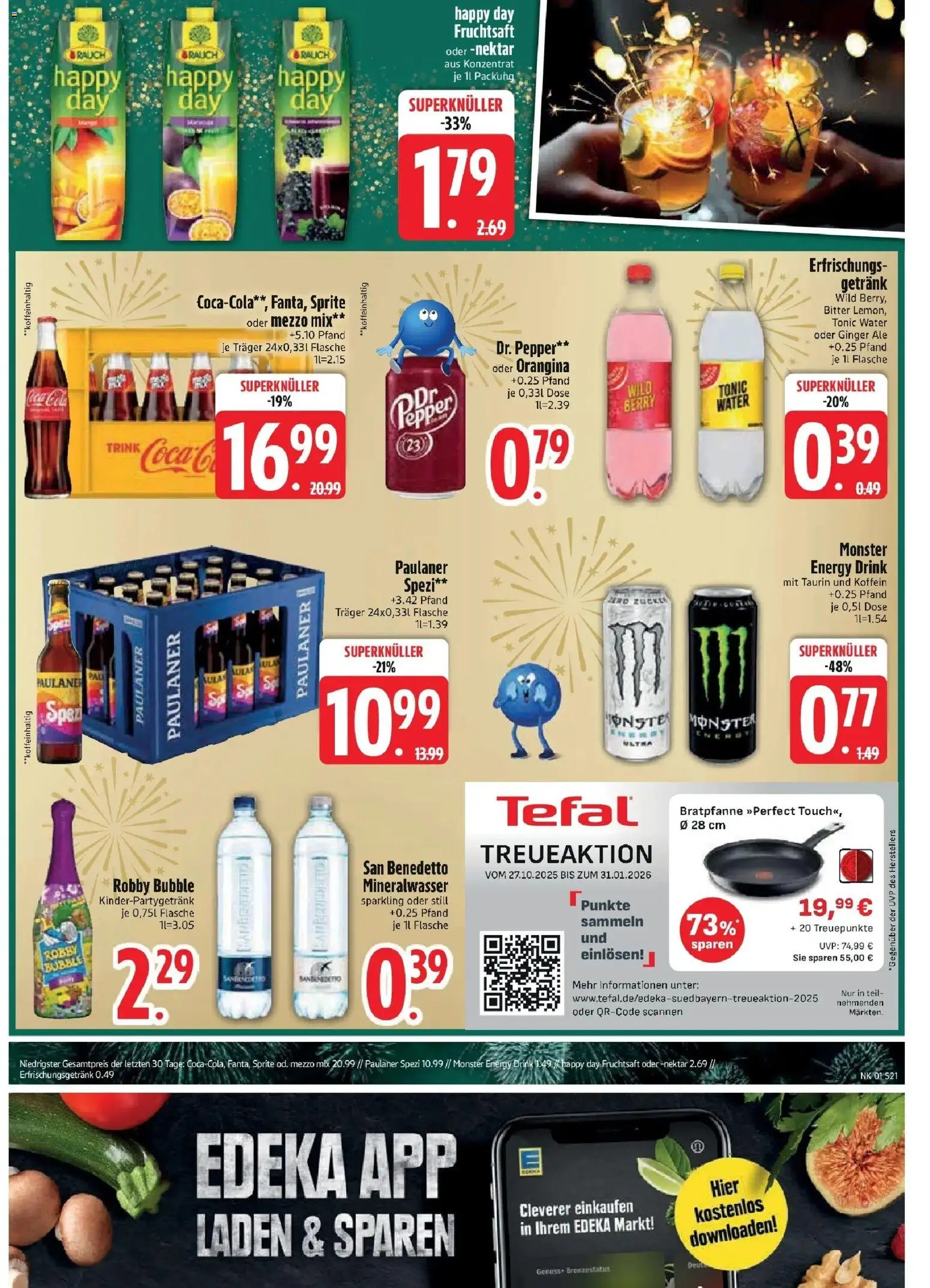 Edeka prospekt München	 – gültig ab 28.12.2025 | Seite: 23 | Produkte: Mezzo mix, Paulaner spezi, Oder mezzo mix, Paulaner