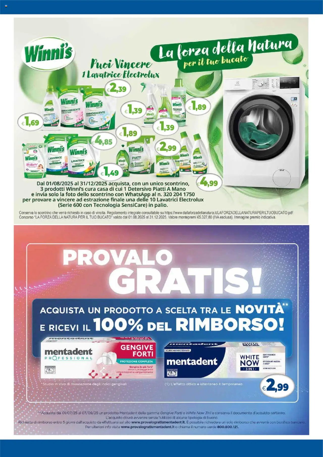 Volantino Galassia del 07.08.2025 | Pagina: 13 | Prodotti: Ammorbidente, Lavatrice