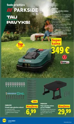 LIDL leidinys galioja nuo 27.04.2026 | Puslapis: 24 | Prekių: Robotas, Akumuliatorius