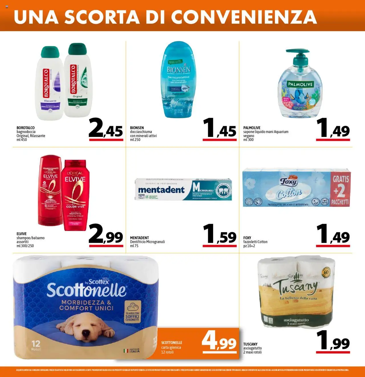 Volantino A&O del 18.09.2025 | Pagina: 14 | Prodotti: Balsamo, Sapone, Dentifricio, Fazzoletti