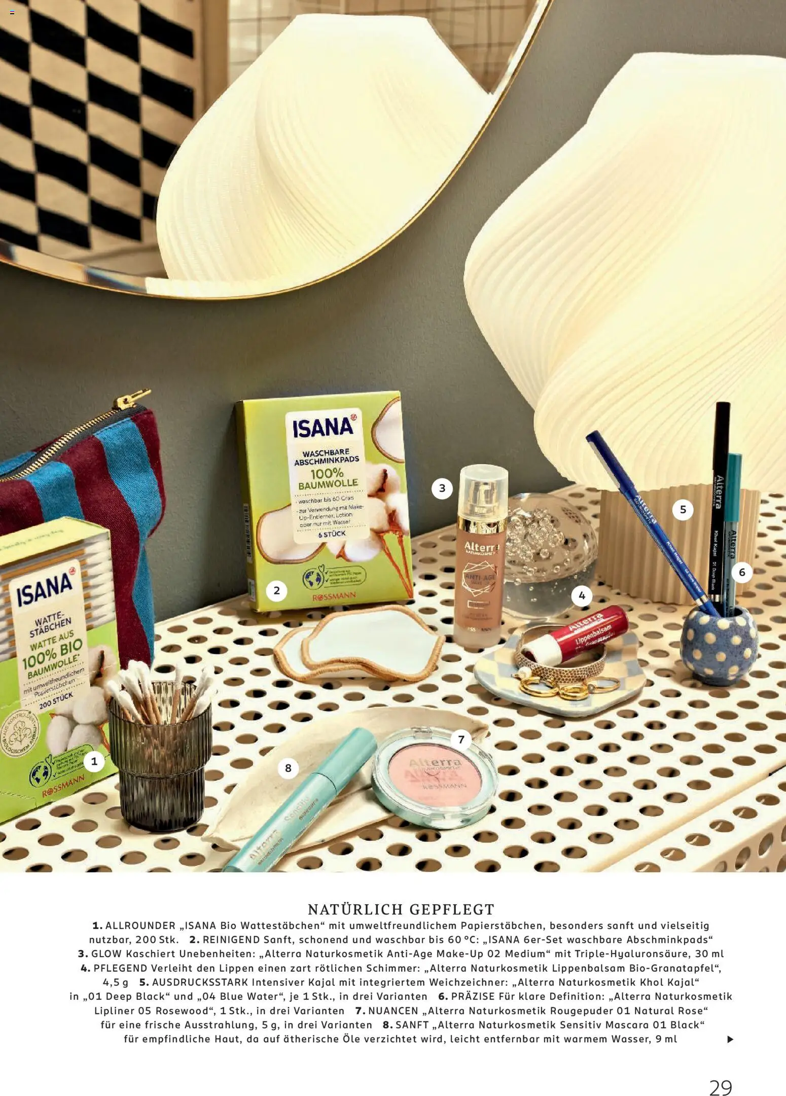 Rossmann Centaur – gültig ab 01.03.2026 | Seite: 29 | Produkte: Wattestäbchen, Make-up, Blush, Lippenbalsam