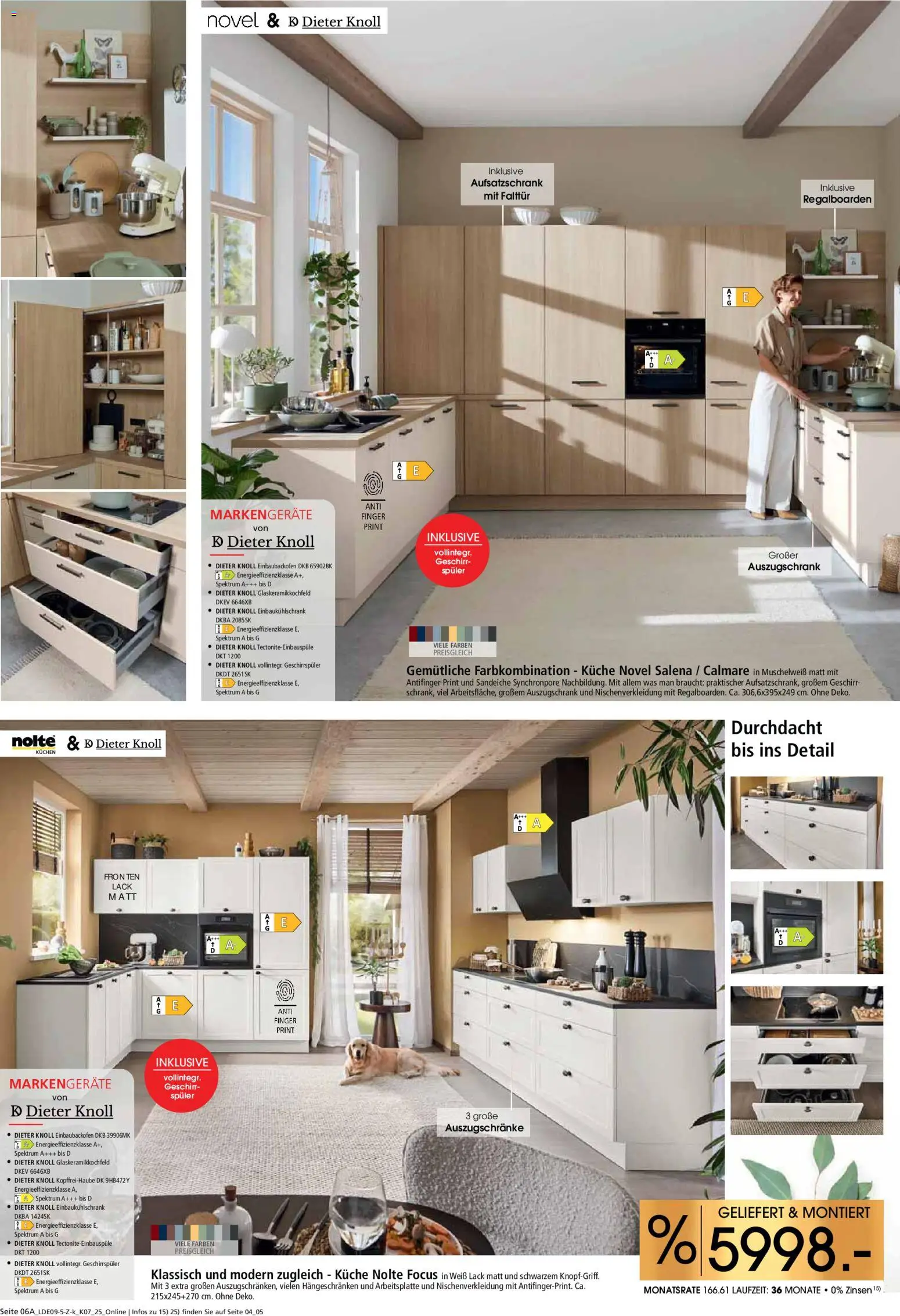 Zurbrüggen Küchen für Ihr Zuhause – gültig ab 22.02.2026 | Seite: 8 | Produkte: Geschirrspüler, Küche, Kuchen