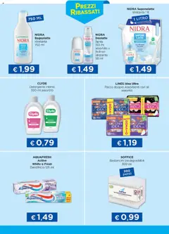 Volantino Acqua e Sapone del 28.08.2025 | Pagina: 2 | Prodotti: Detergente intimo, Detergente, Intimo, Bagno